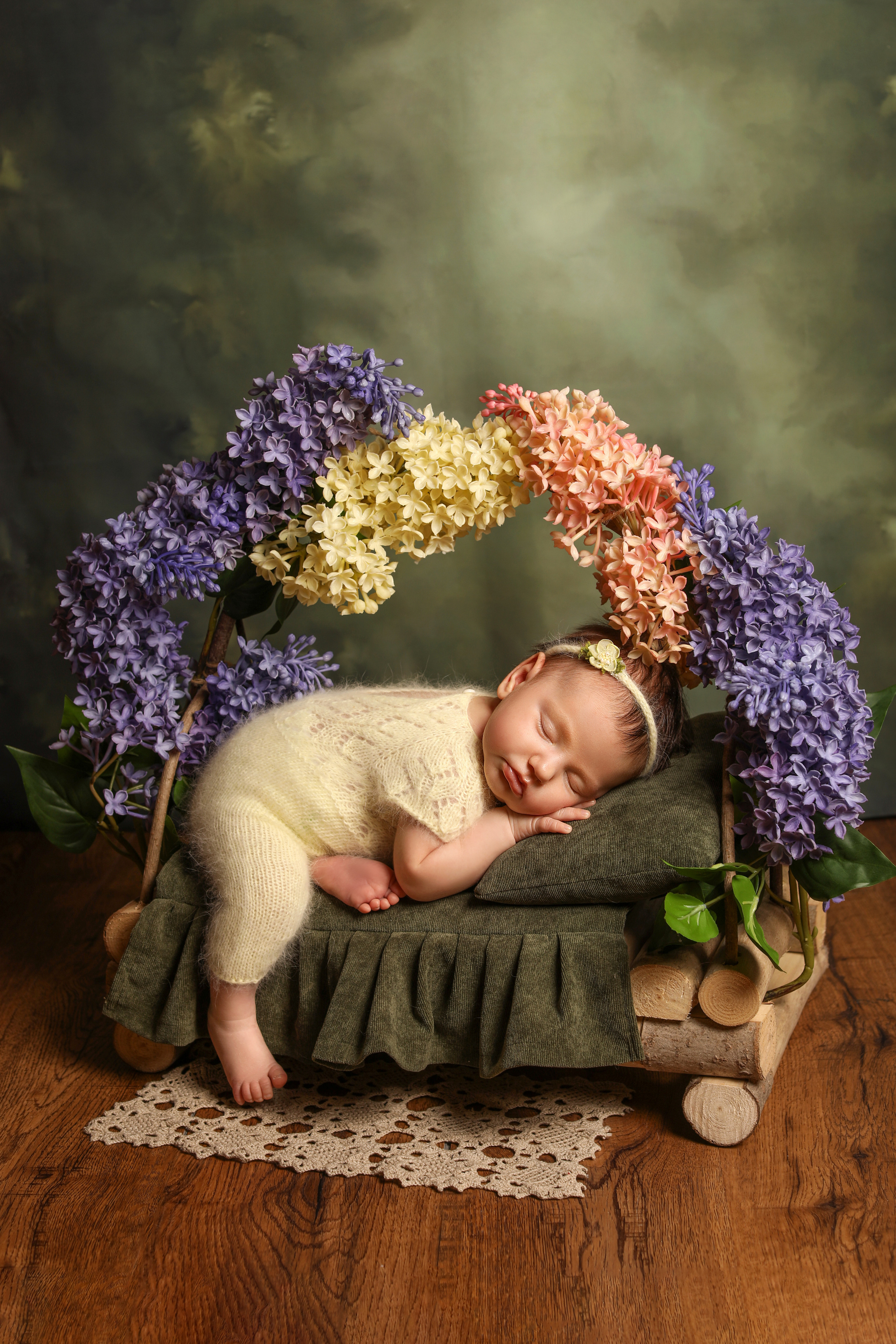 Эмилия — пакет № 3 «ПРЕМИУМ». Фотограф новорожденных в г. Великий Новгород — Екатерина Новикова