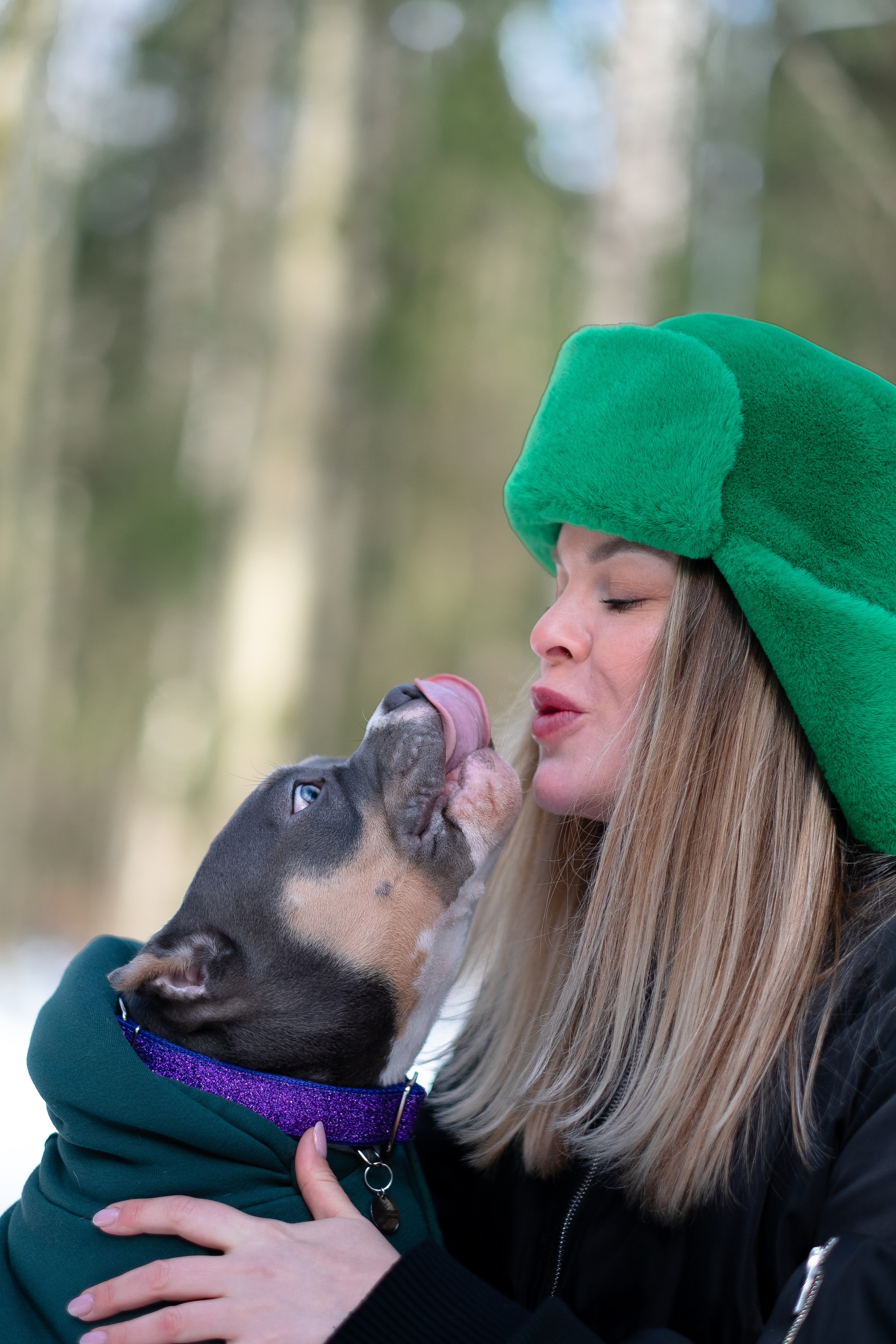 Валерия и Наган. Фотограф и видеограф анималист Аганина Дарья