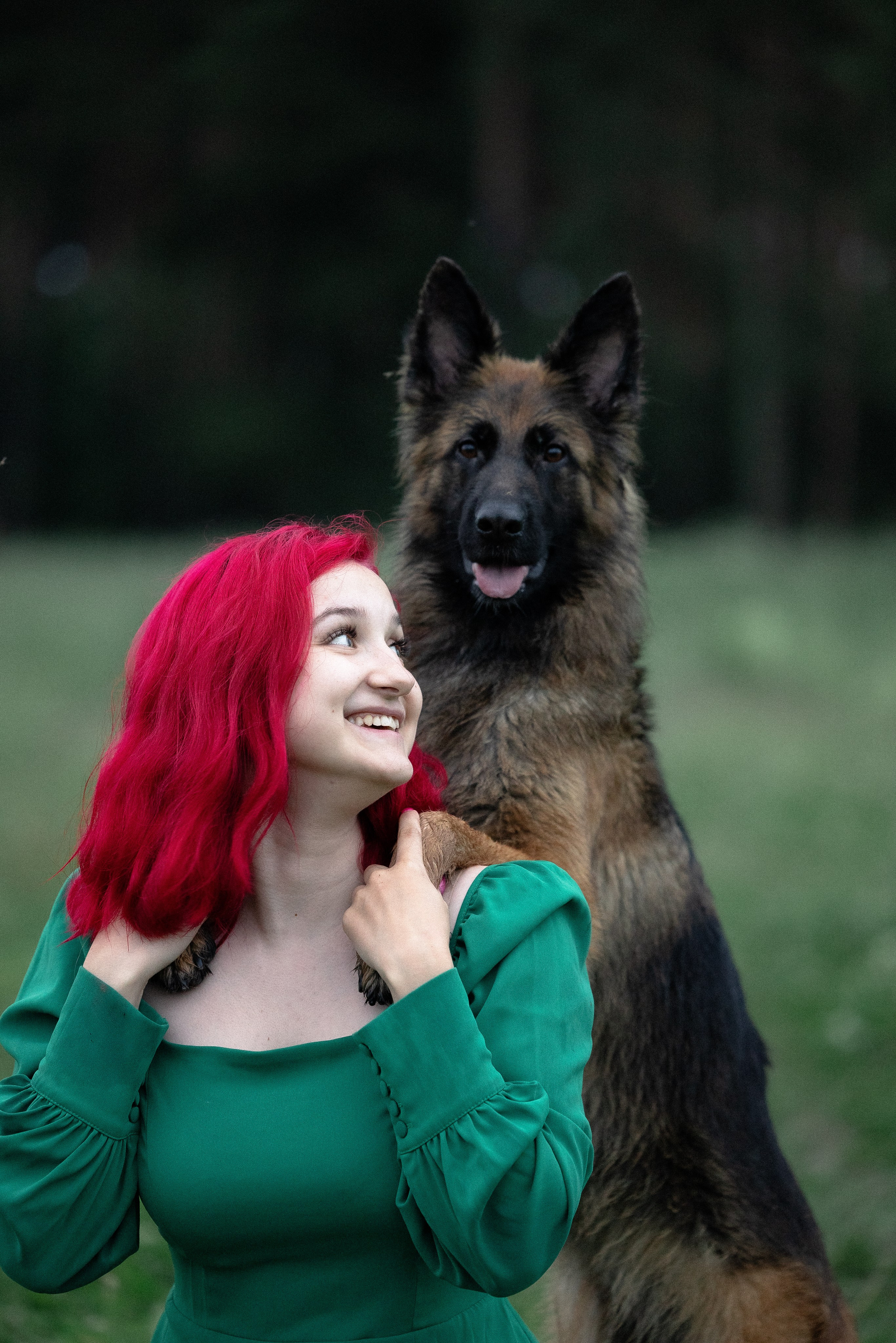 Алена, Фанни и Фрея. Фотограф и видеограф анималист Аганина Дарья