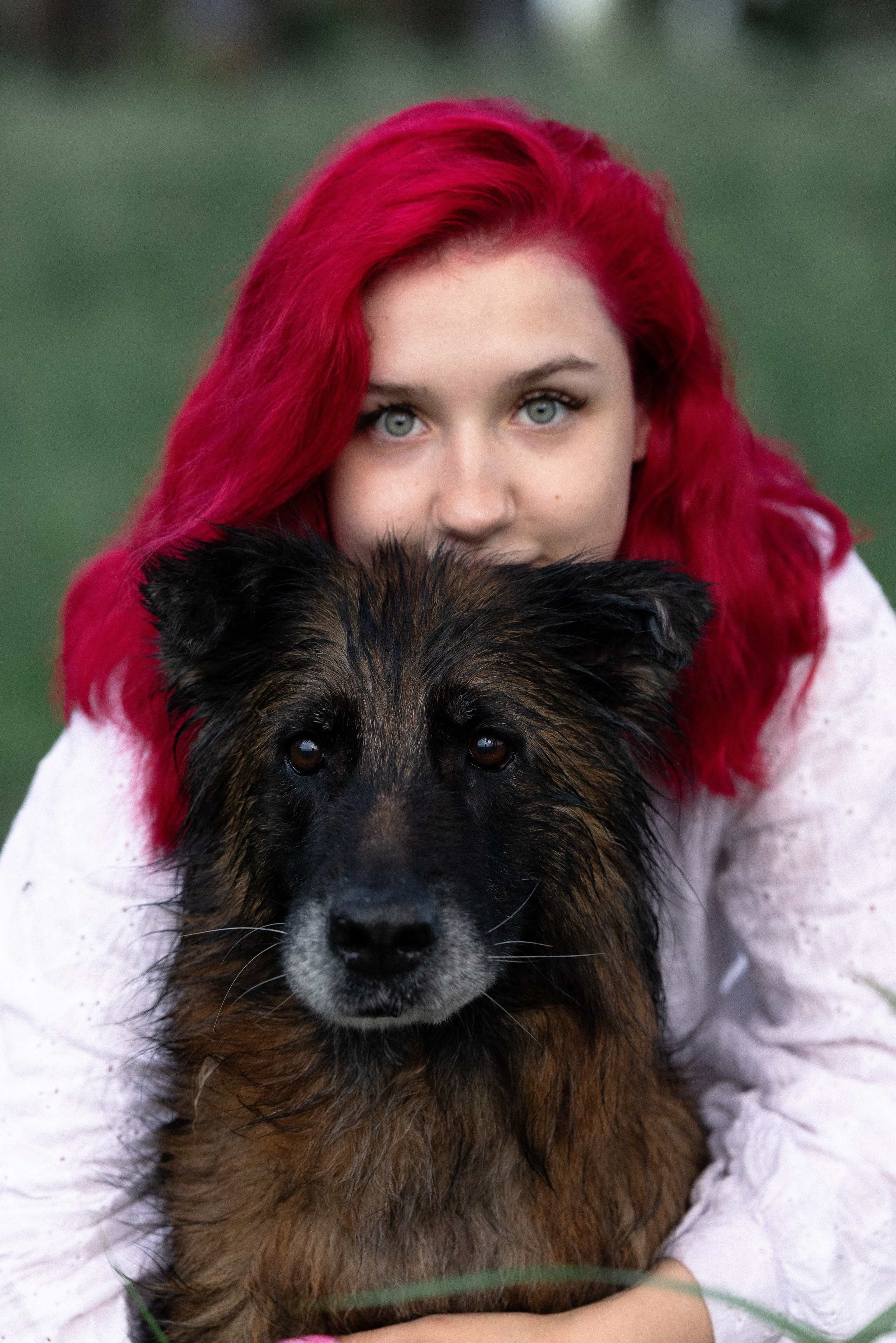 Алена, Фанни и Фрея. Фотограф и видеограф анималист Аганина Дарья