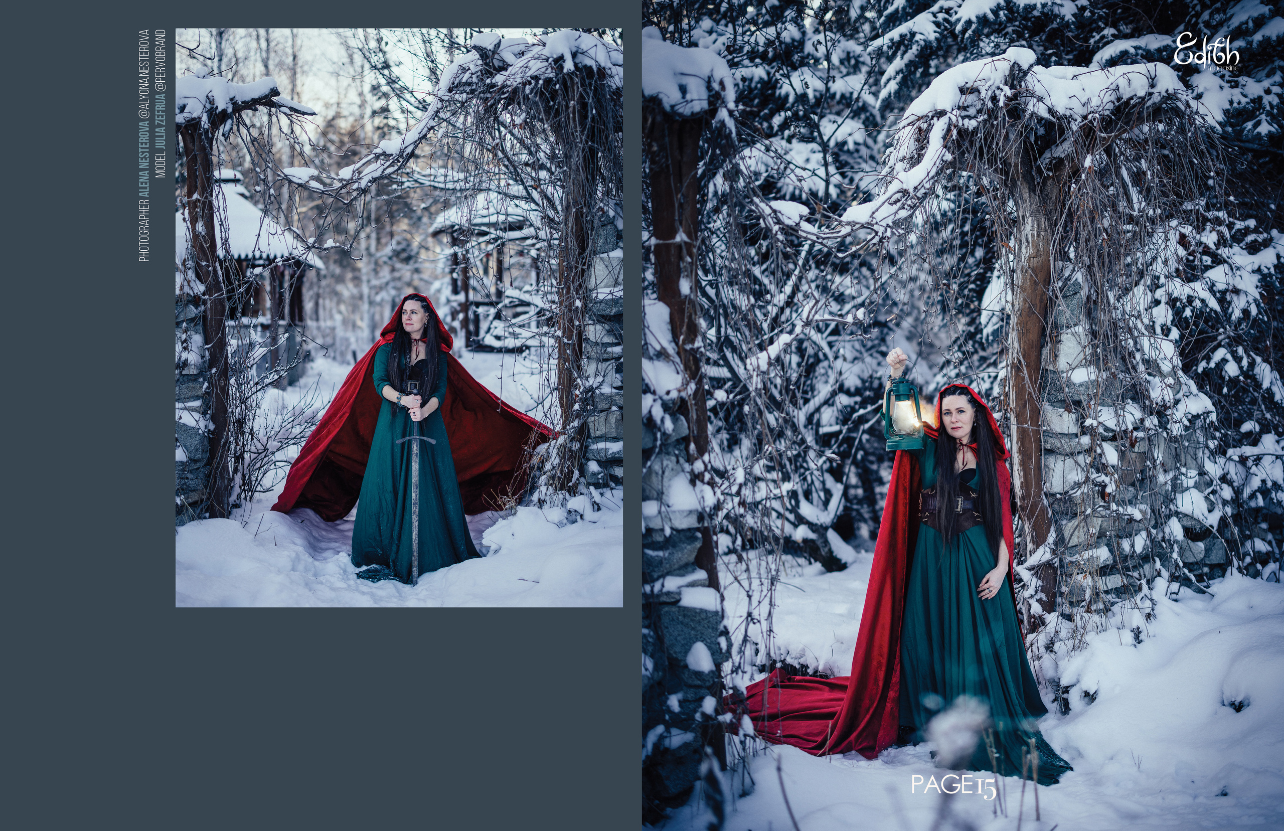 EDITH, France. Портретный арт-фотограф в Екатеринбурге Алена Нестерова