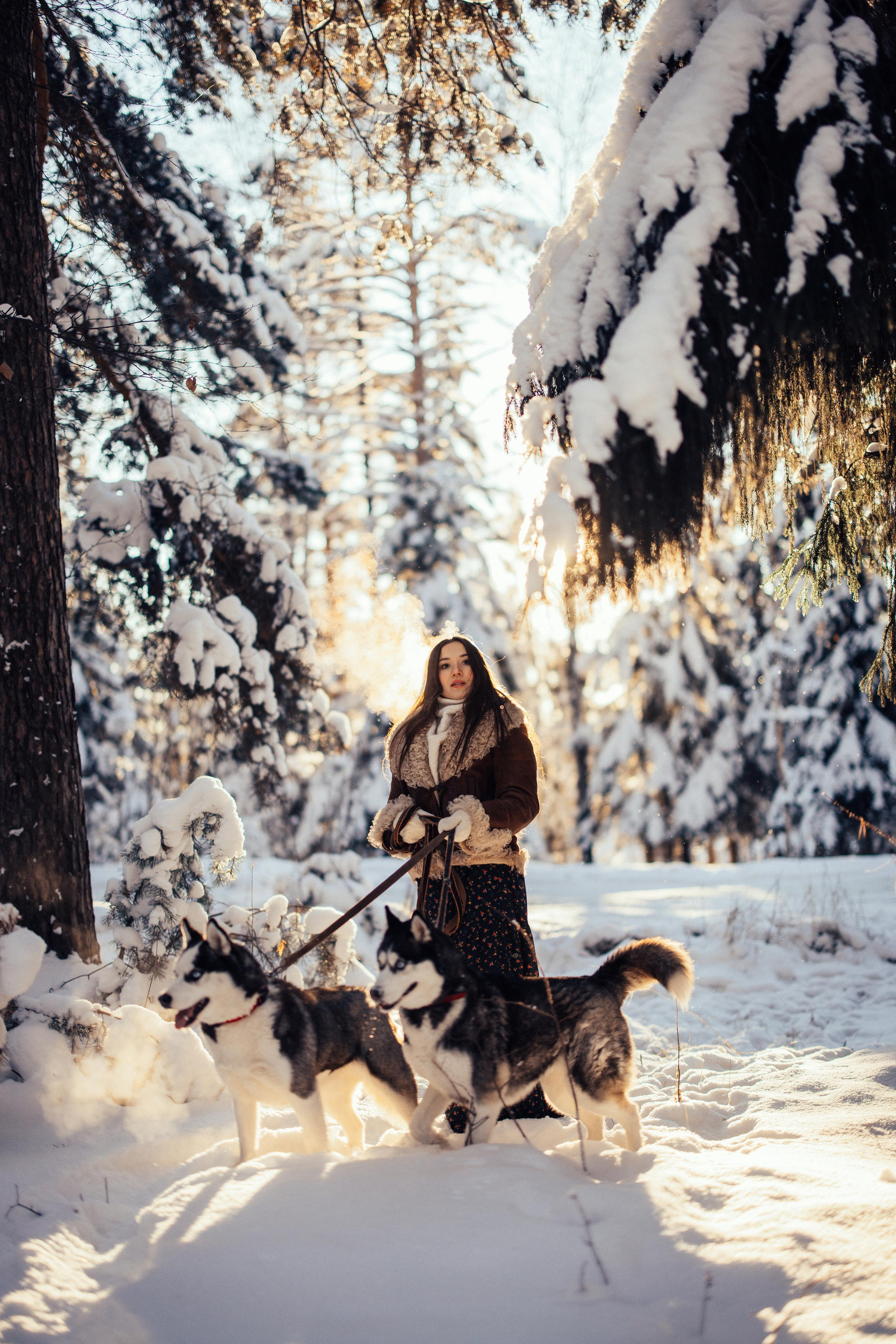 Морозный денёк. Портретный арт-фотограф в Екатеринбурге Алена Нестерова