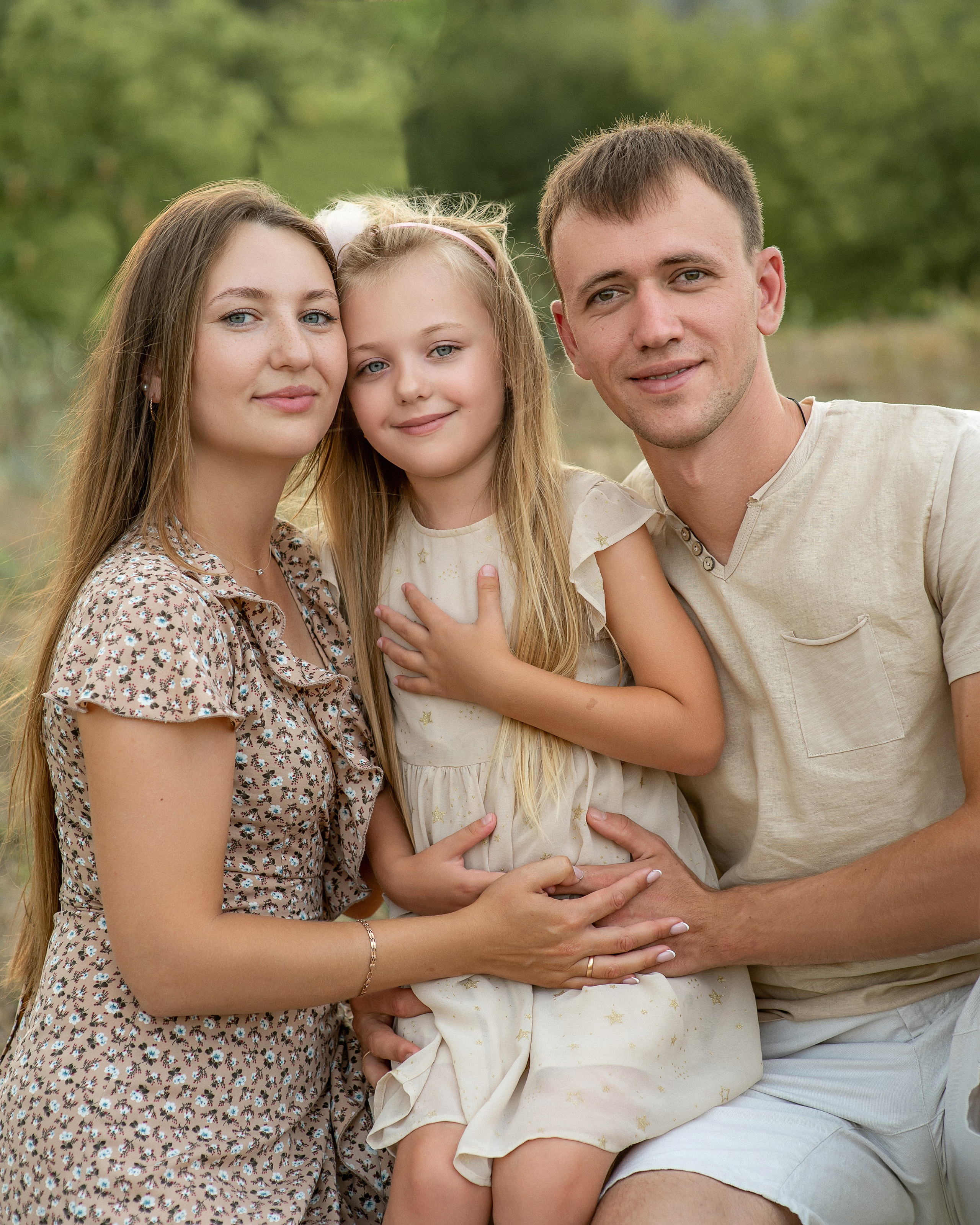 Семейная съемка на поляне 07.2024. Семейный и детский фотограф Наталья Горда