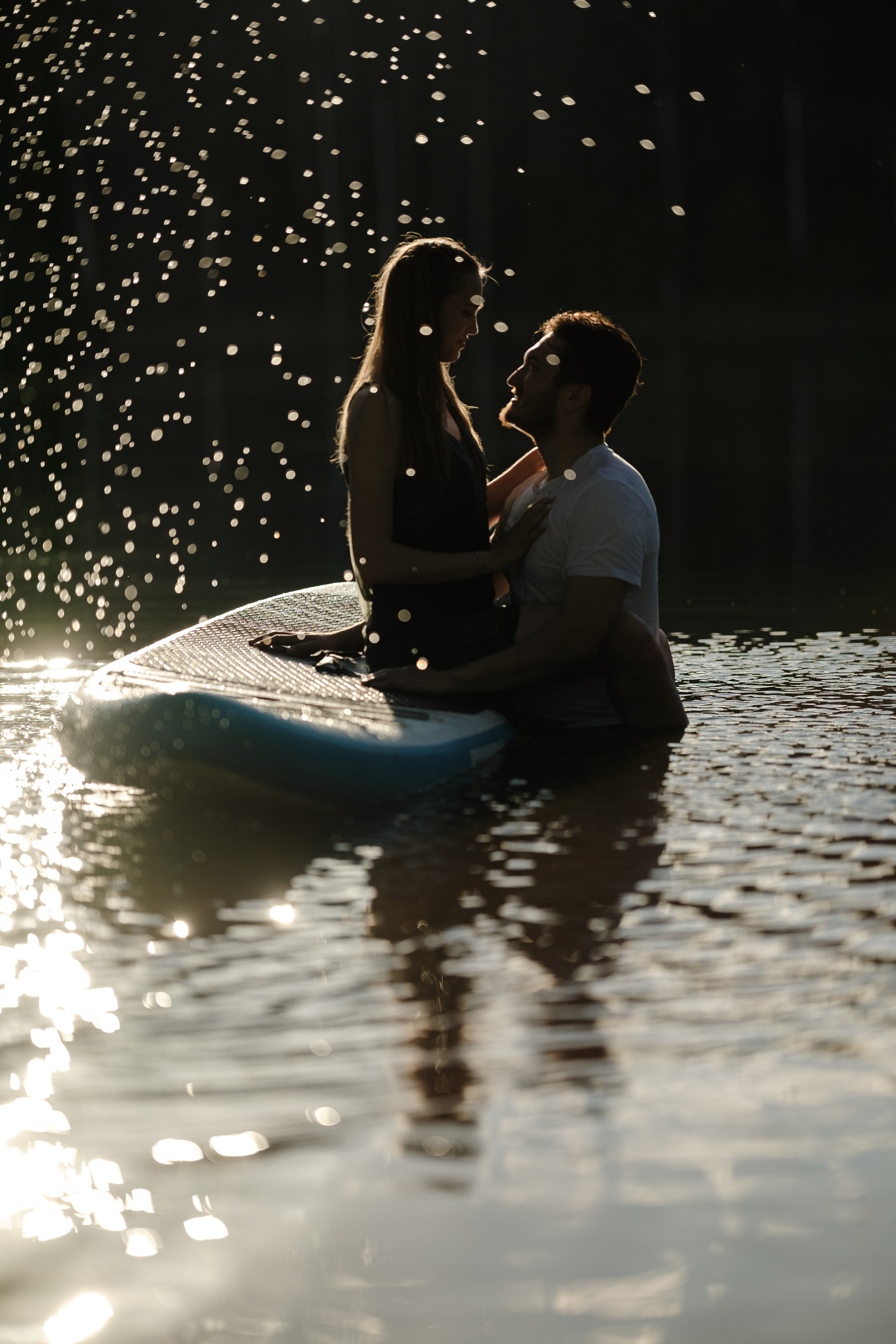 Петя и Лина, на сапах. Интерьерный фотограф и видеограф в Санкт-Петербурге Вадим Балбашевский