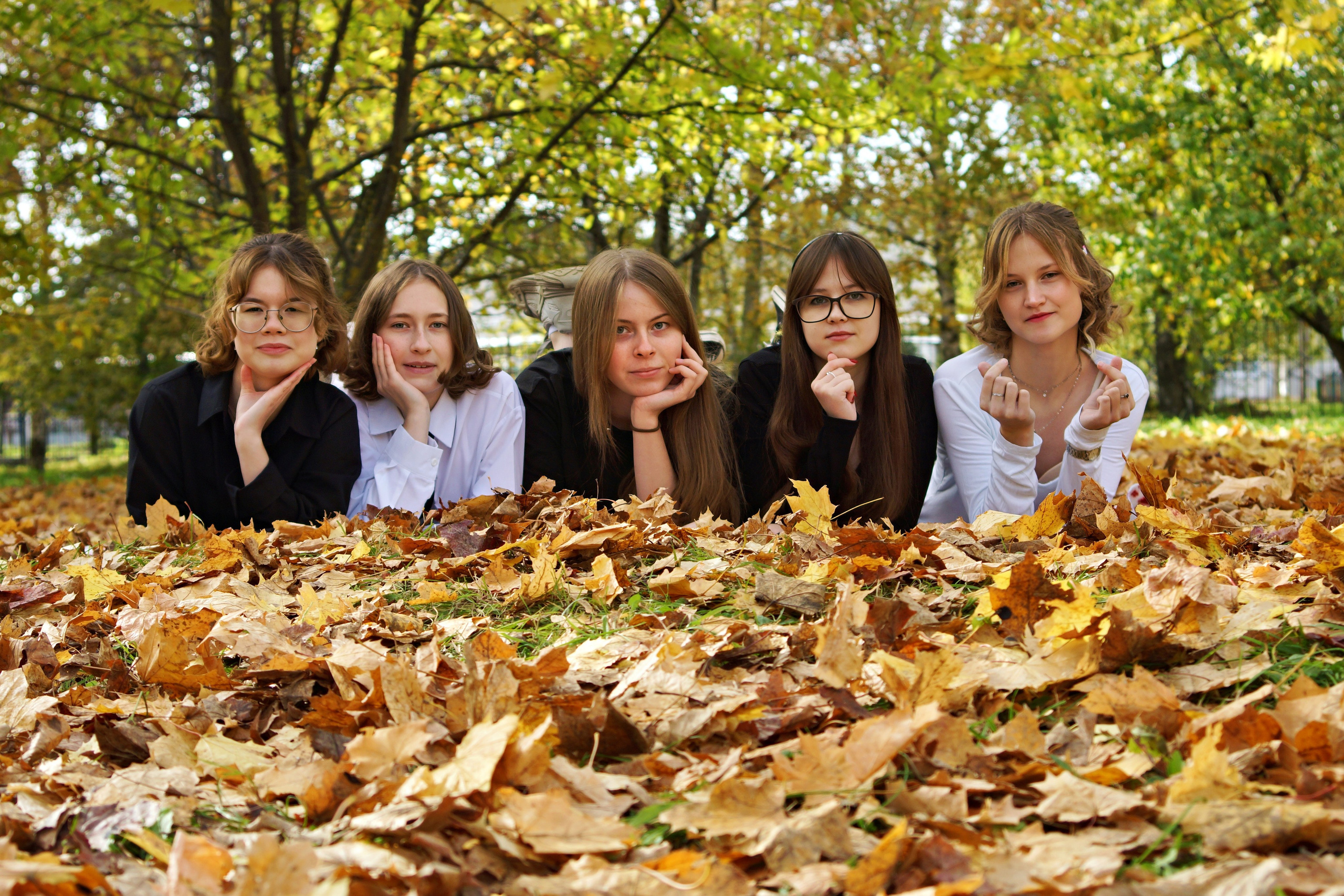 Осенняя фотосессия в школе г. Йошкар-Ола