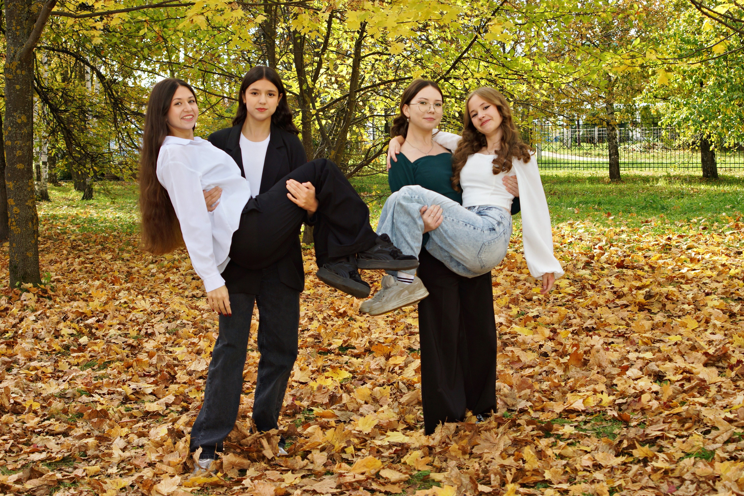 Осенняя фотосессия в школе г. Йошкар-Ола