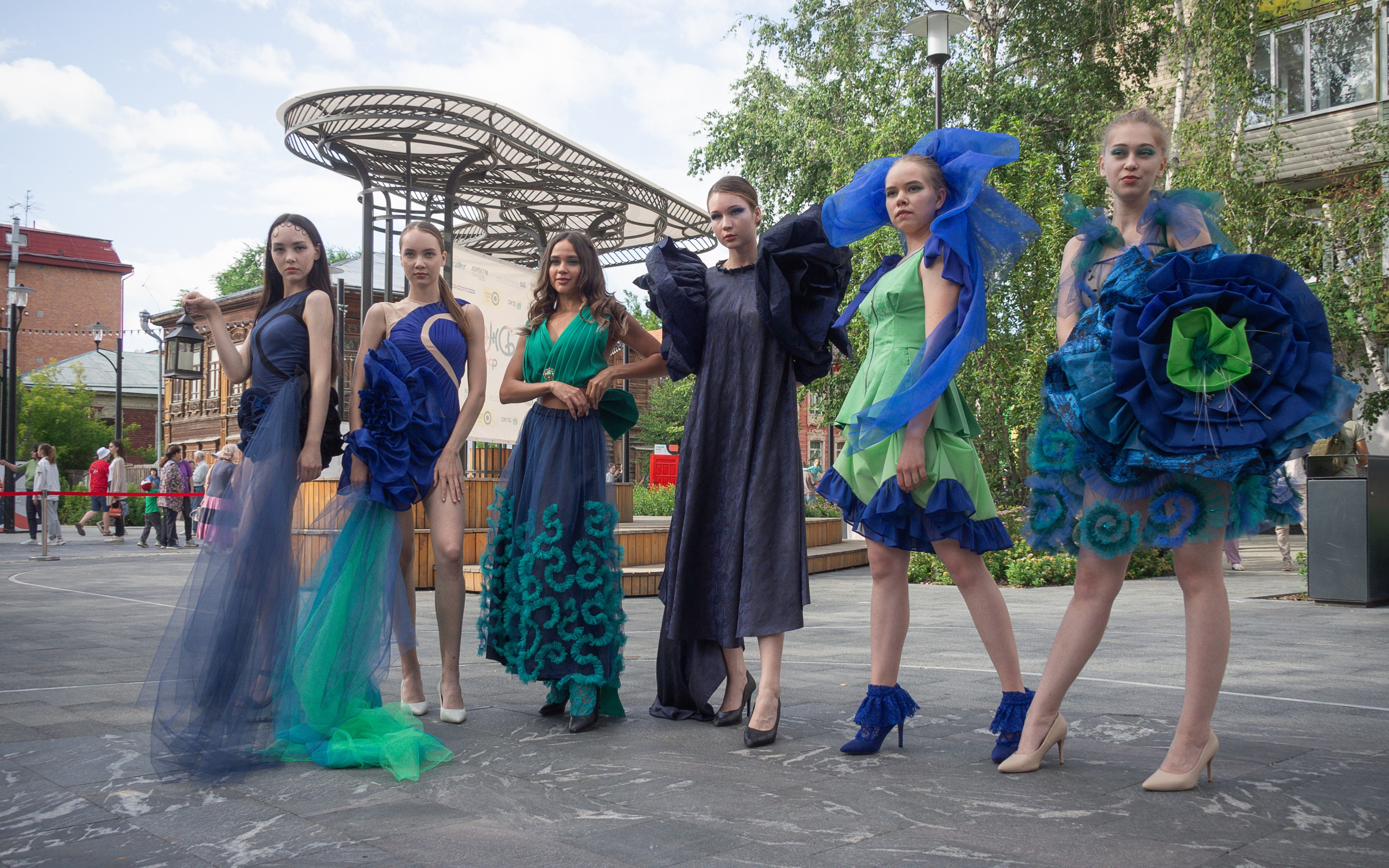 Модные показы на фестивале «Джем»