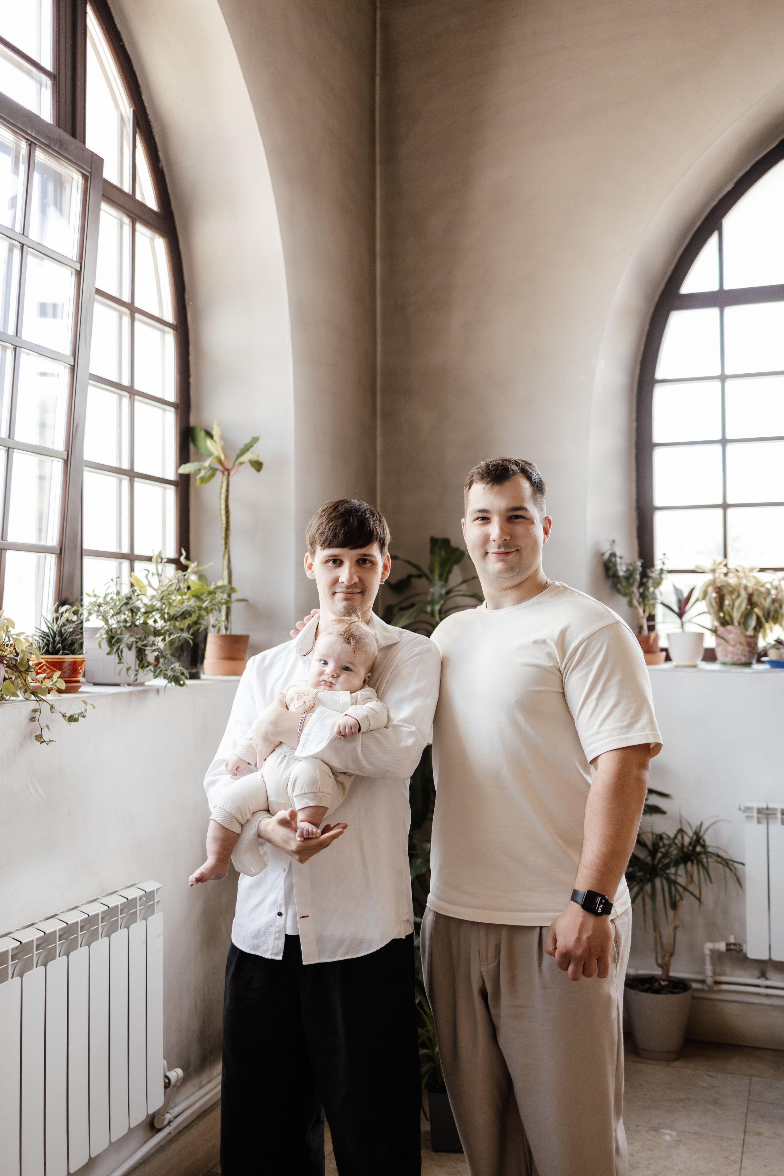 Таинство Крещения Саши. Фотограф новорождённых Newborn Москва
