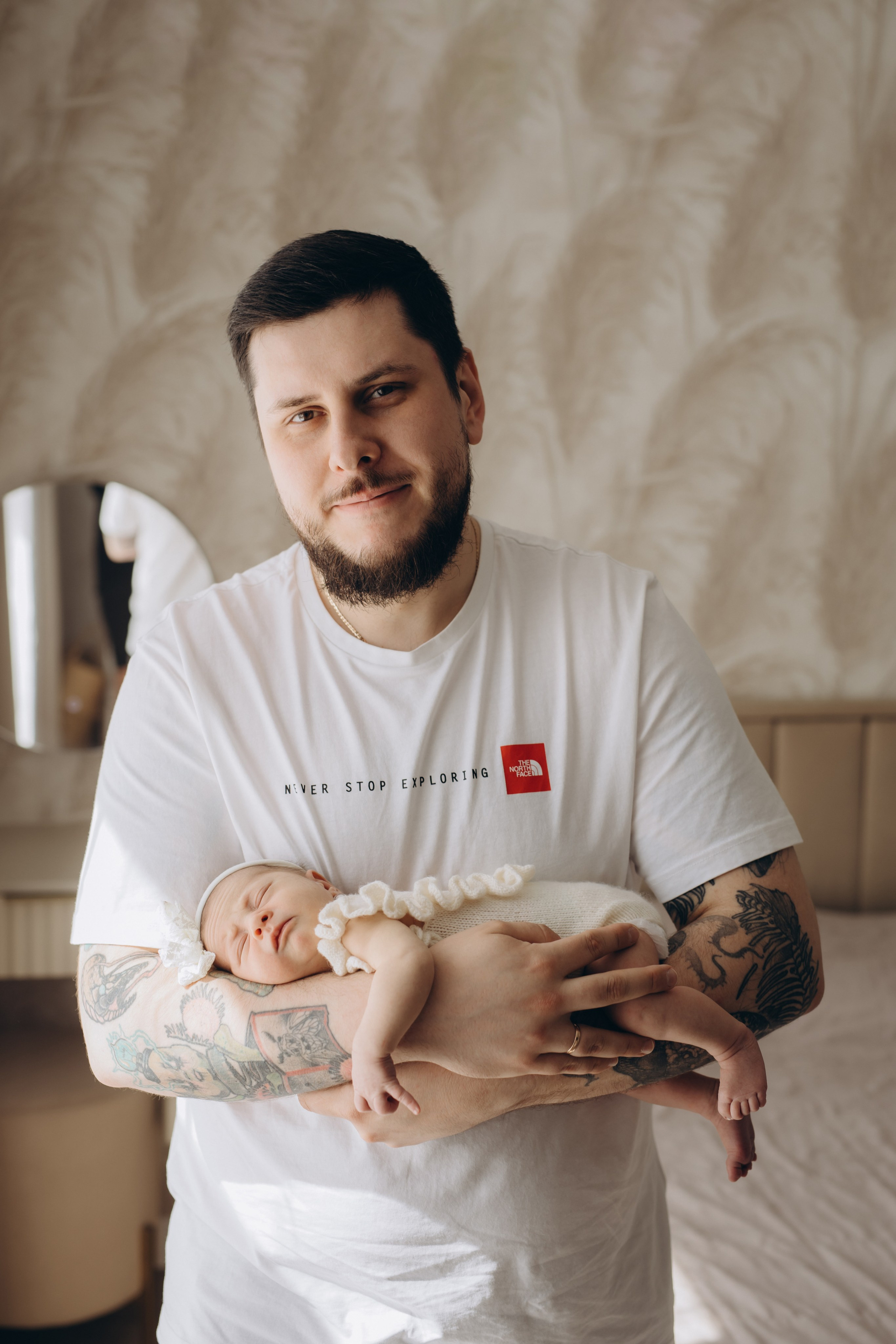 Василиса 23 дня. Фотограф новорождённых Newborn Москва
