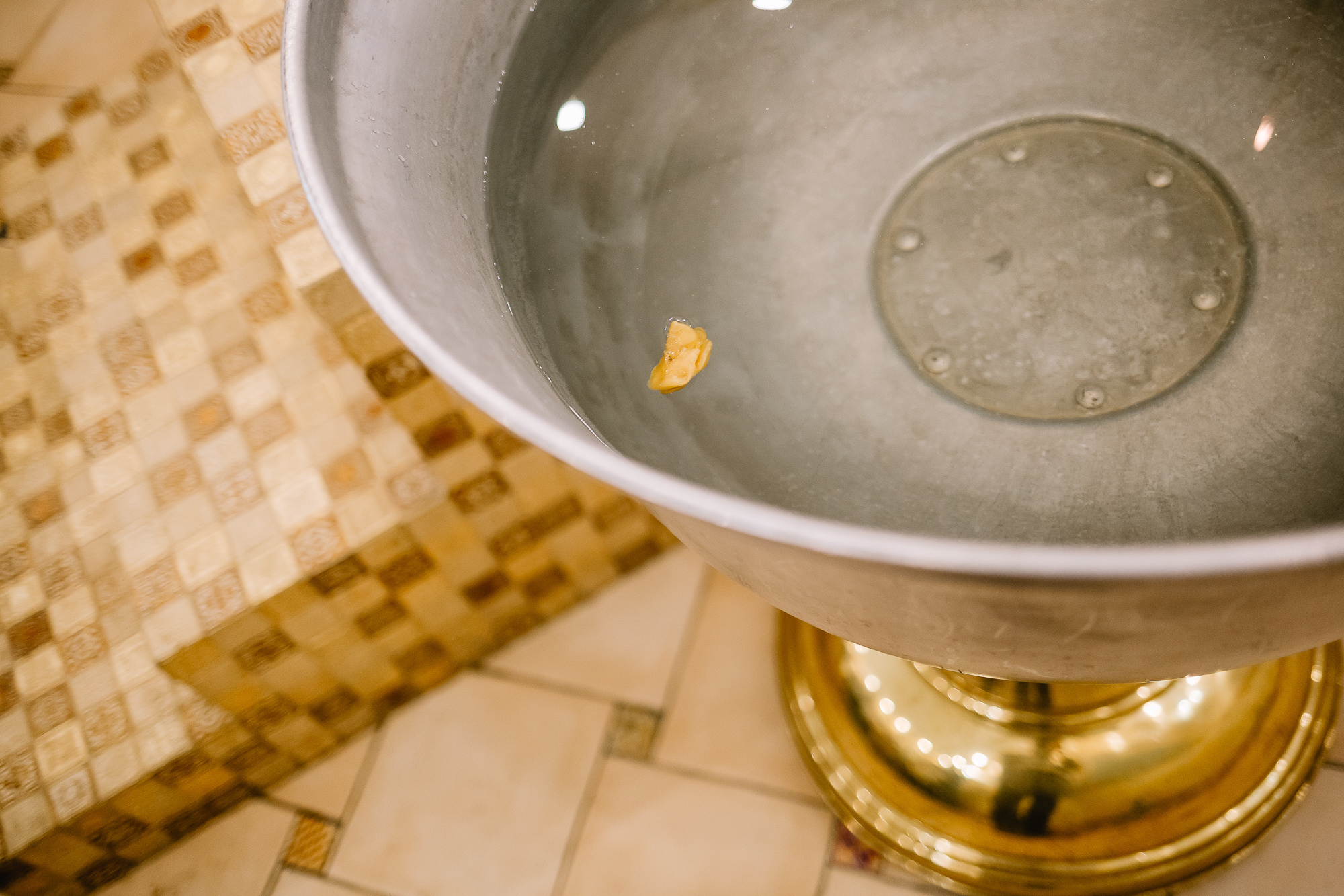 Крещение в храме на Поклонной горе