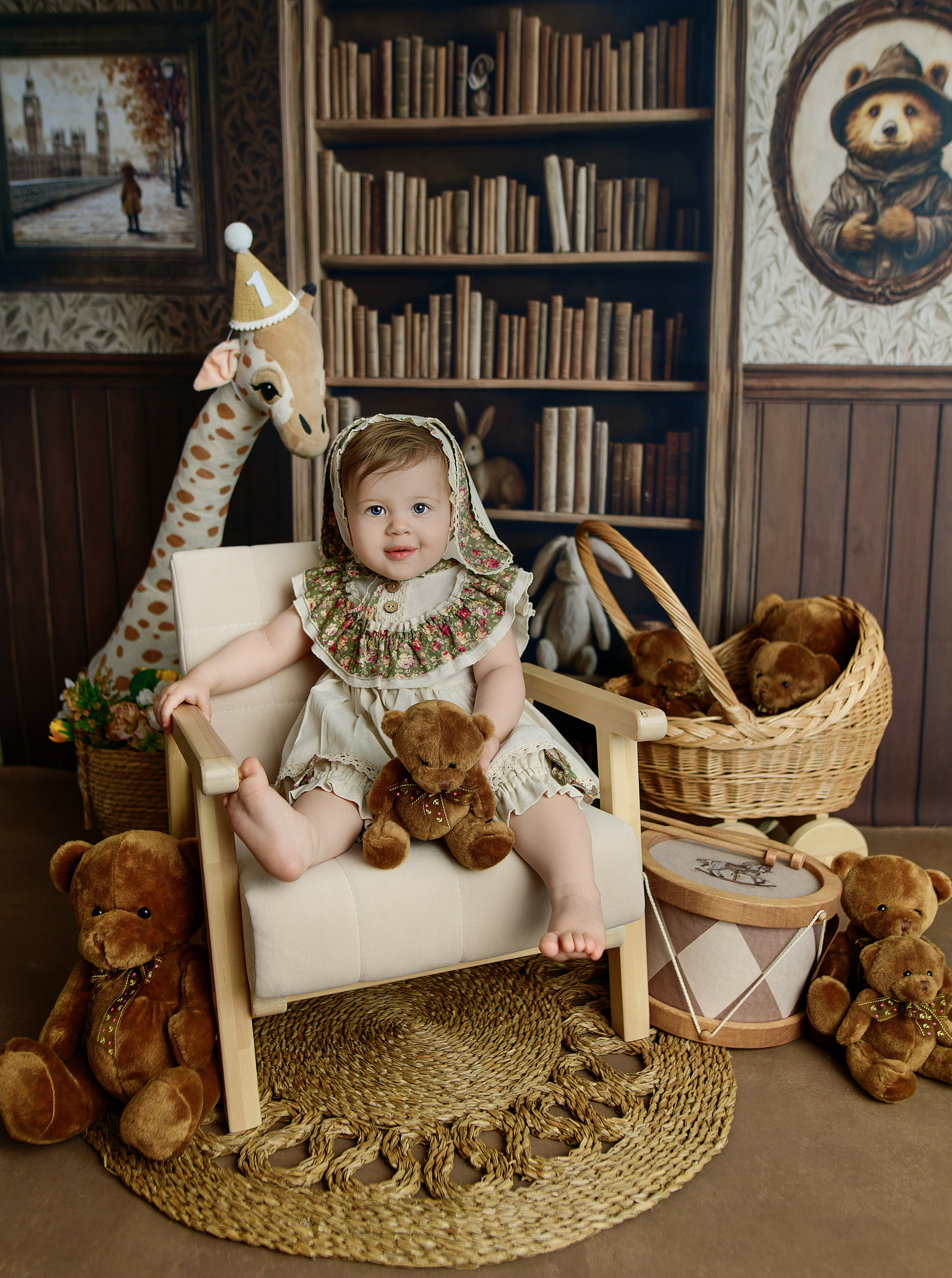 Фотосессия годовалых малышей в Ярославле. Наталья Михайлова Фотограф новорожденных в Ярославле