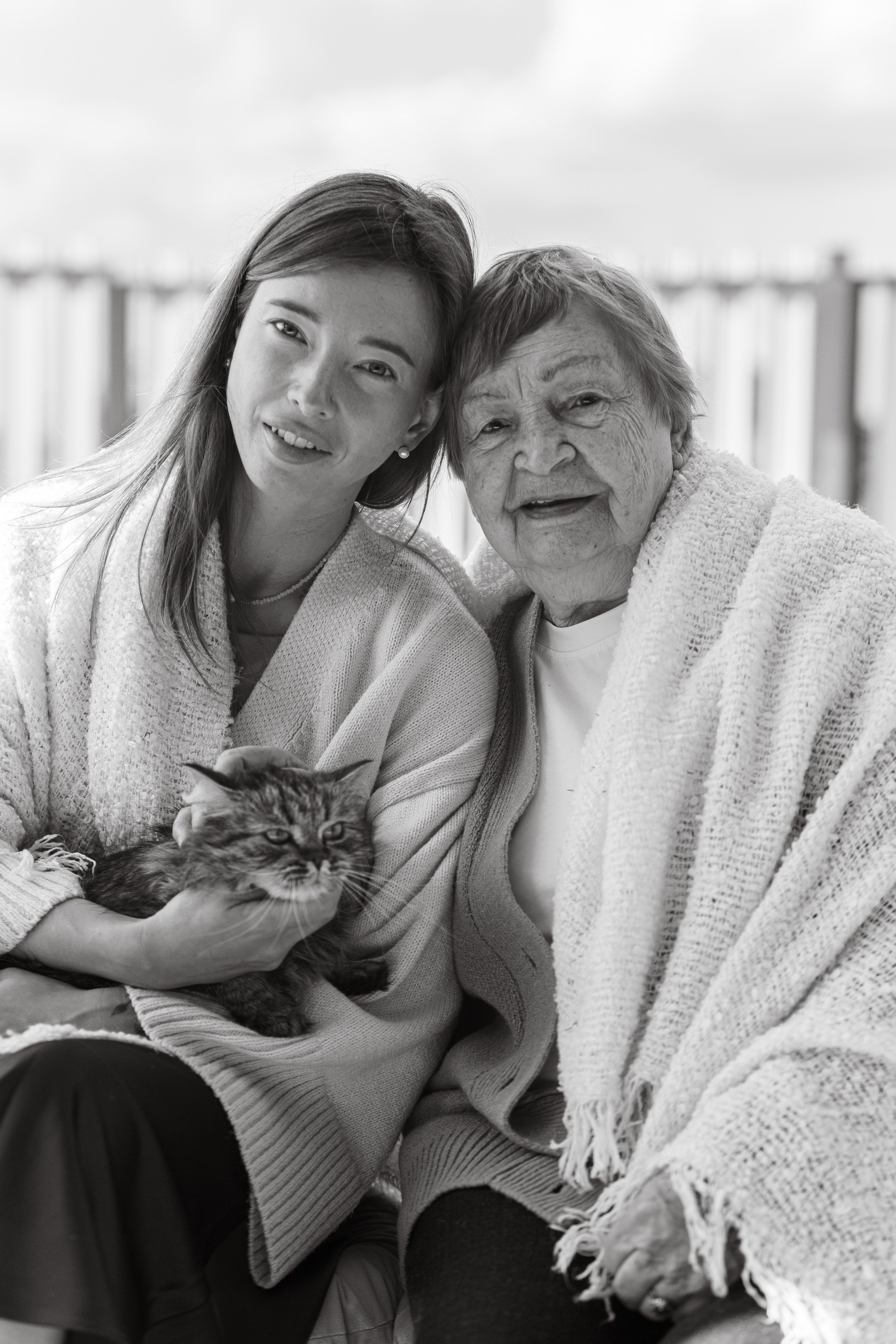 Бабушка и внучка. Фотограф Москва / Балашиха