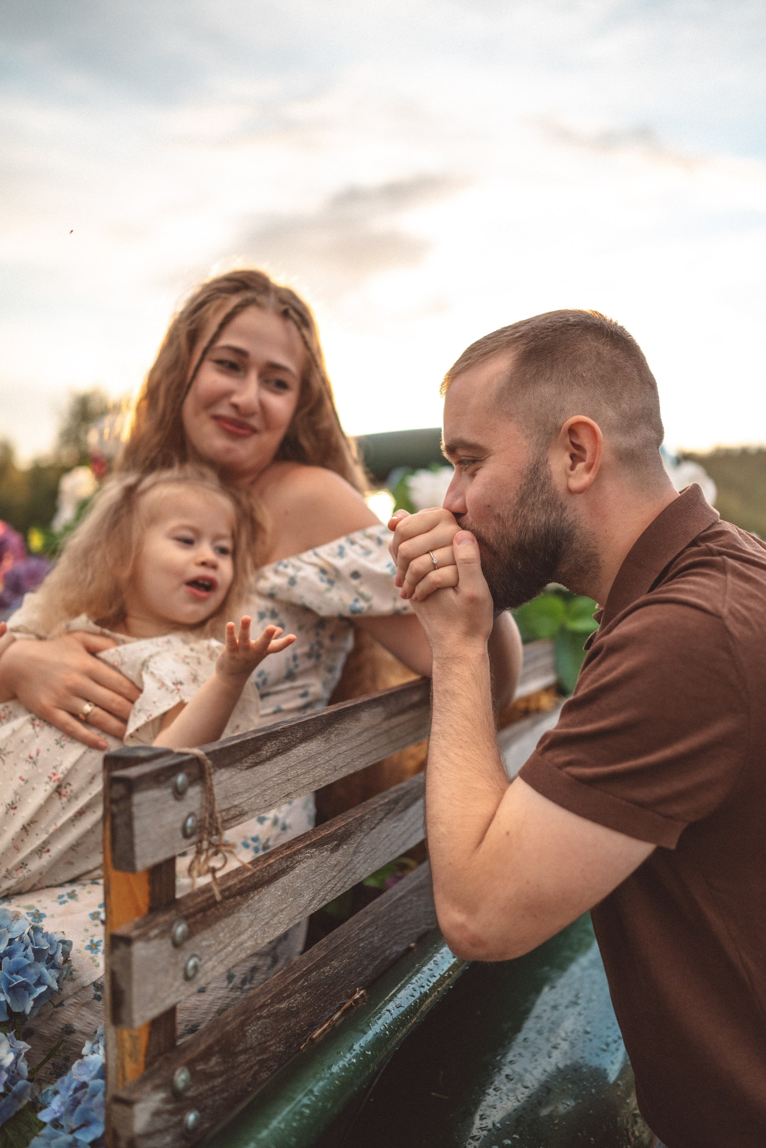 Гортензии. Семейный и детский фотограф в Москве Князева Диана