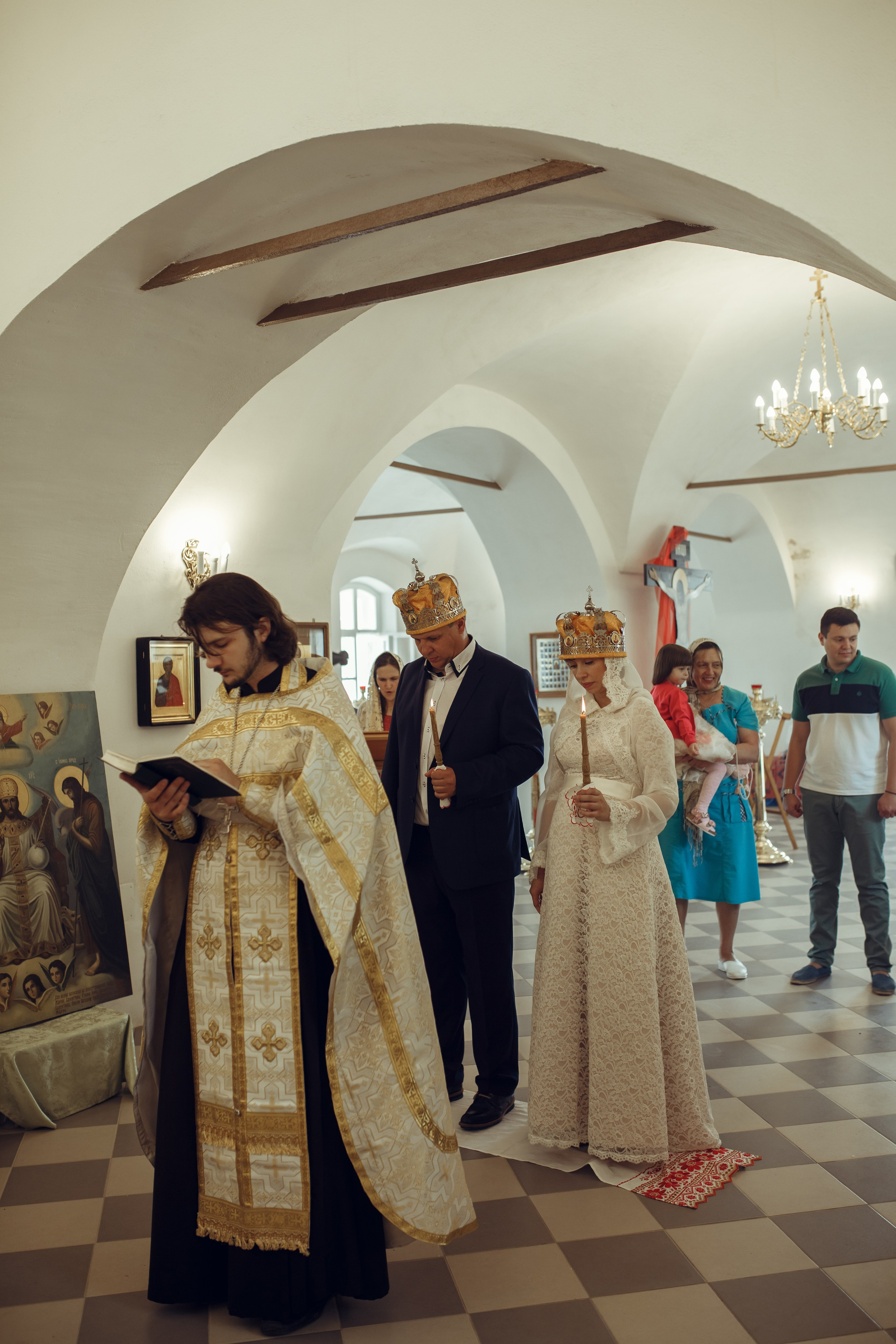 Венчание Оксаны и Дениса. Фотограф на Крещение, семейный фотограф в Москве
