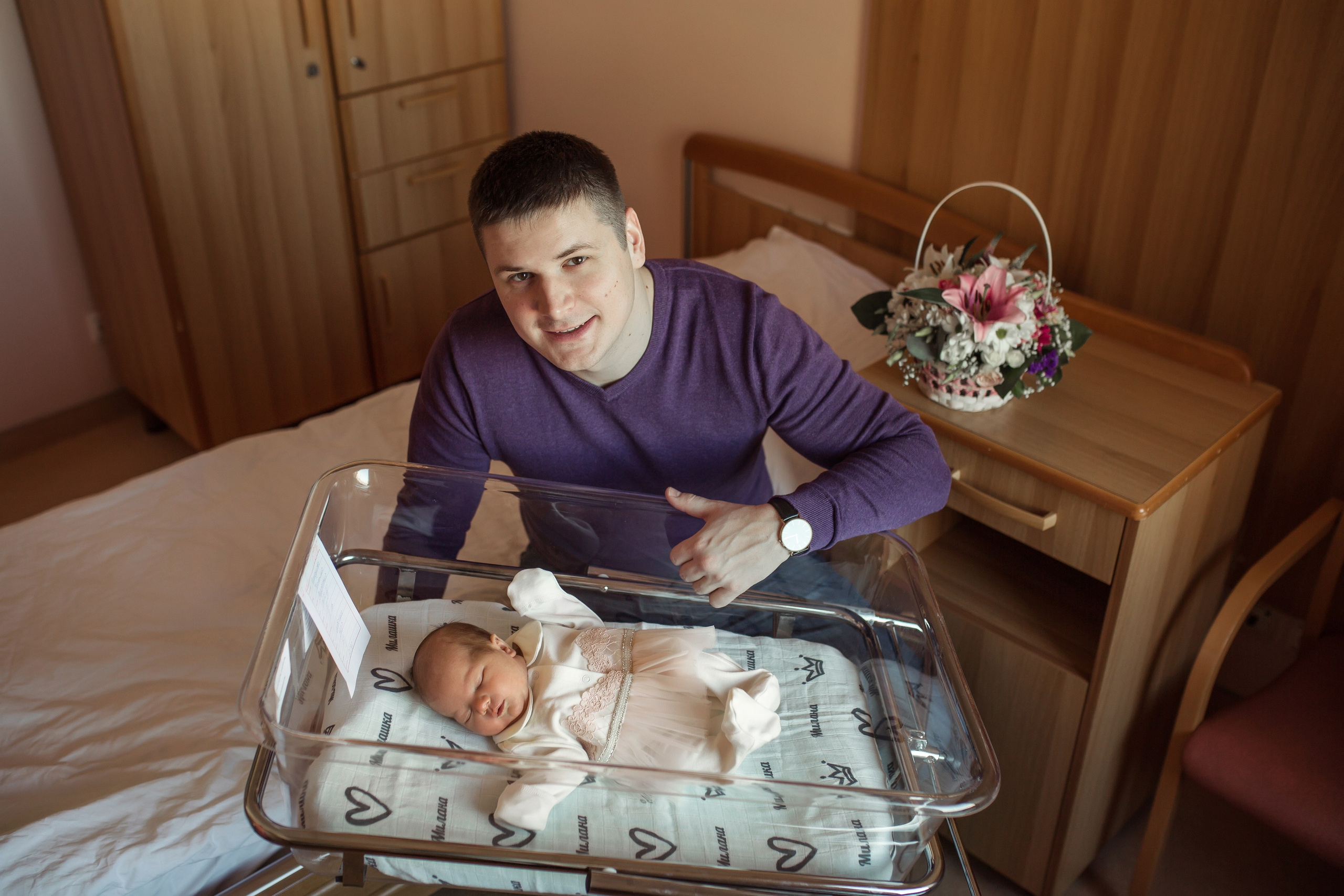 Выписка Милаши. Фотограф на Крещение, семейный фотограф в Москве