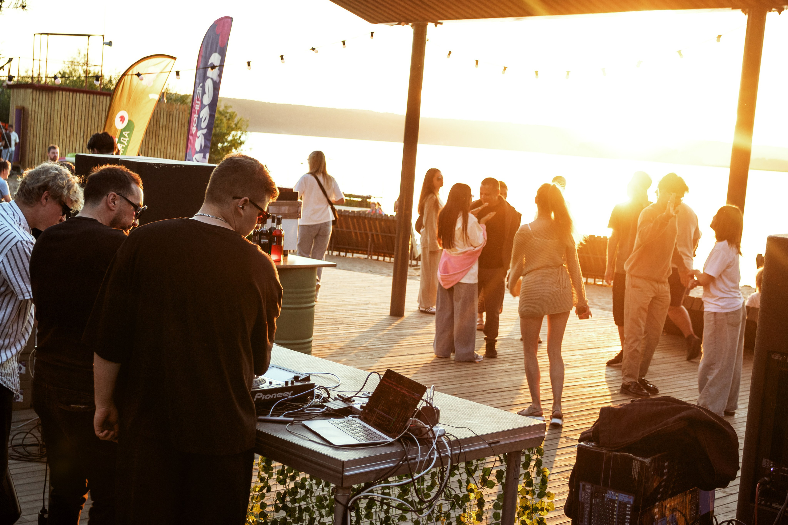 Dj event. Design Muginov