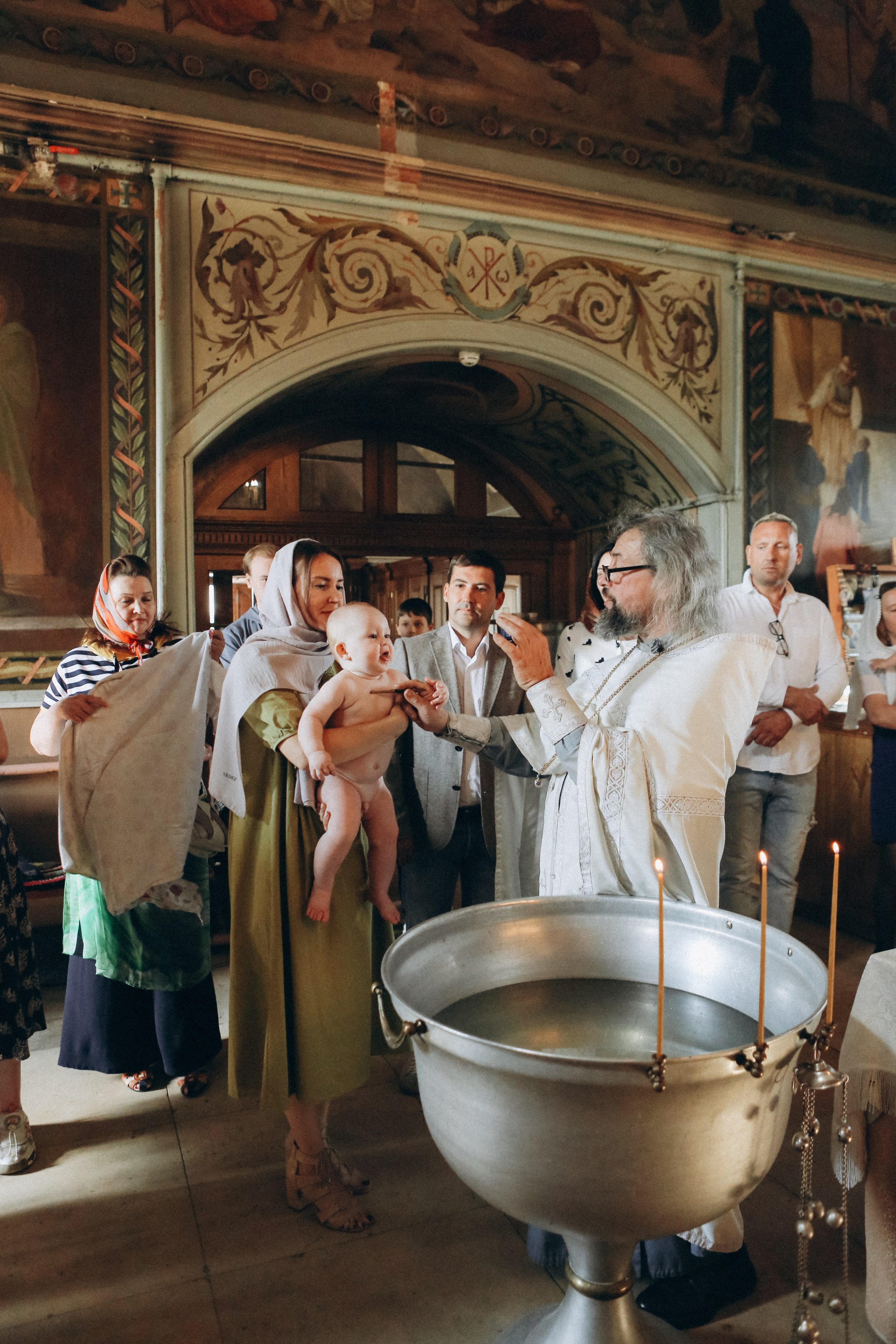 Крещение Ивана. Фотограф Анастасия Кувшинова Москва