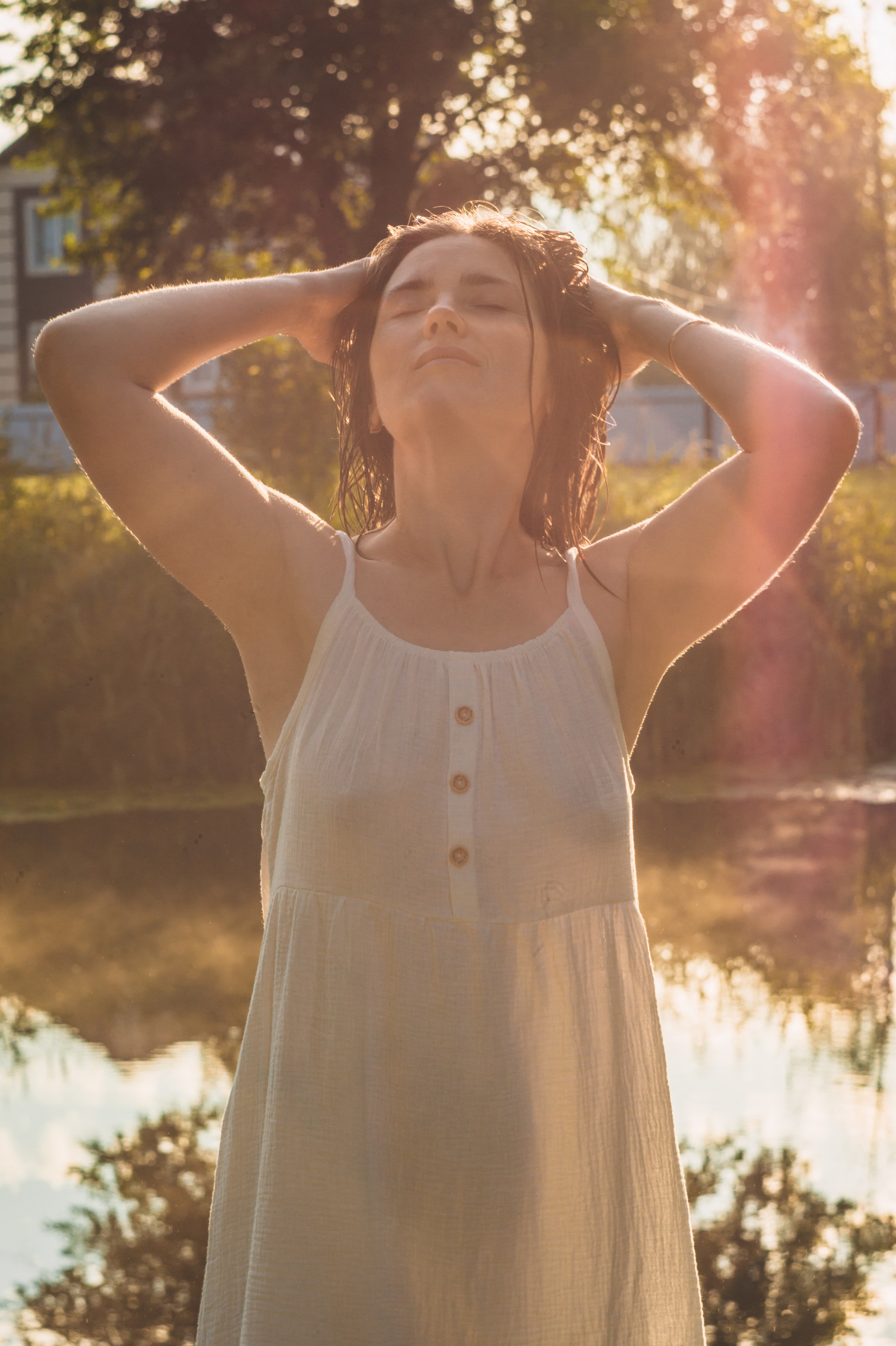 Марина. Рассвет. Фотограф Людмила Белова