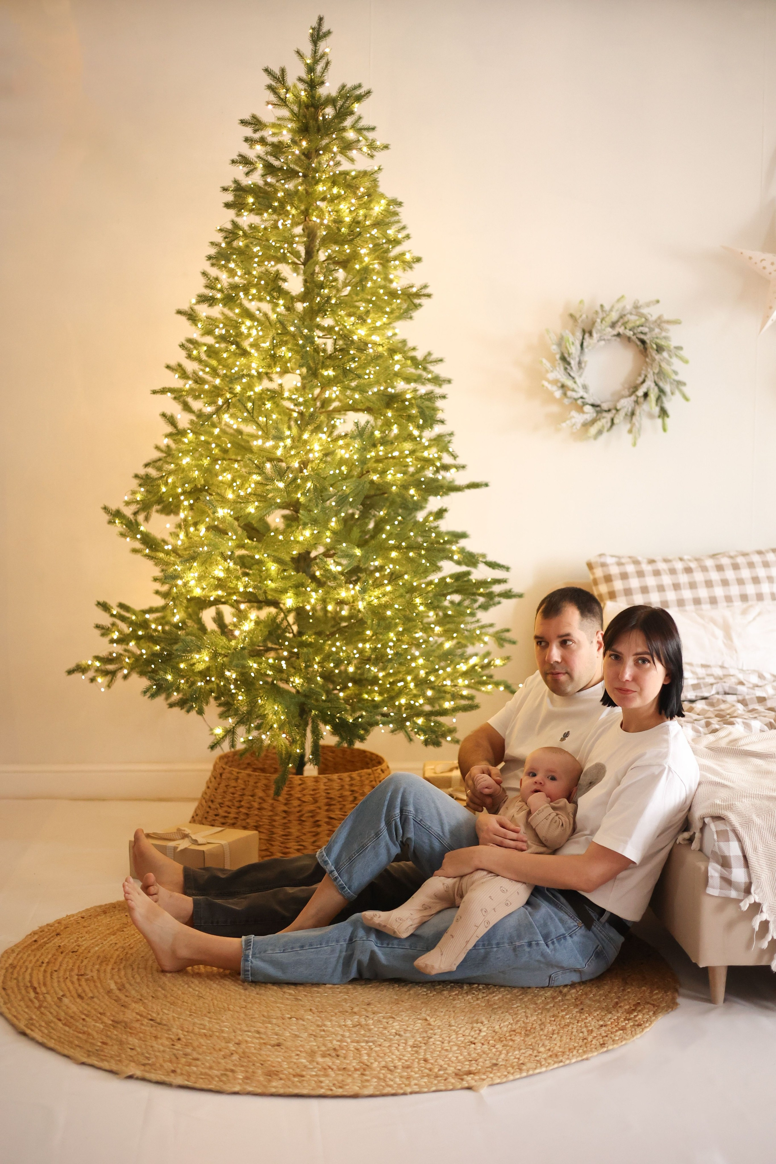 Новогодняя фотосессия. Надя, Денис и Макс. Фотограф ANNA GEREIHAN