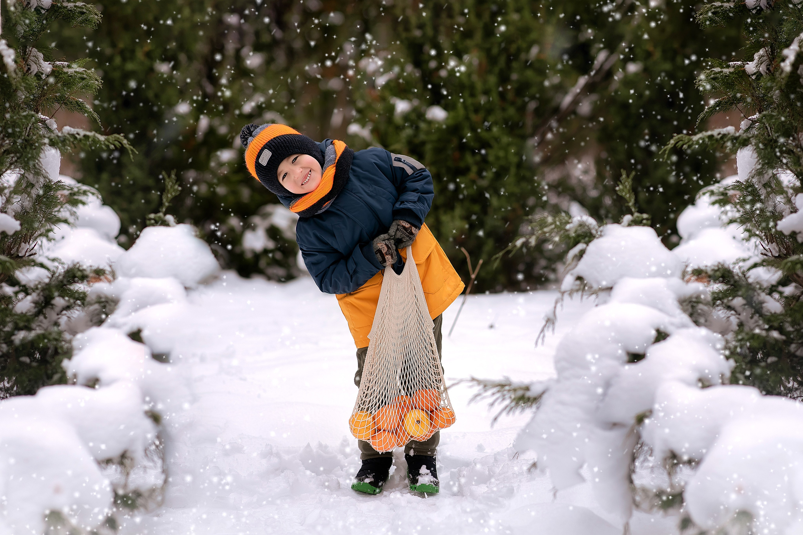 Семейная прогулка. Фотограф на крещение и венчание