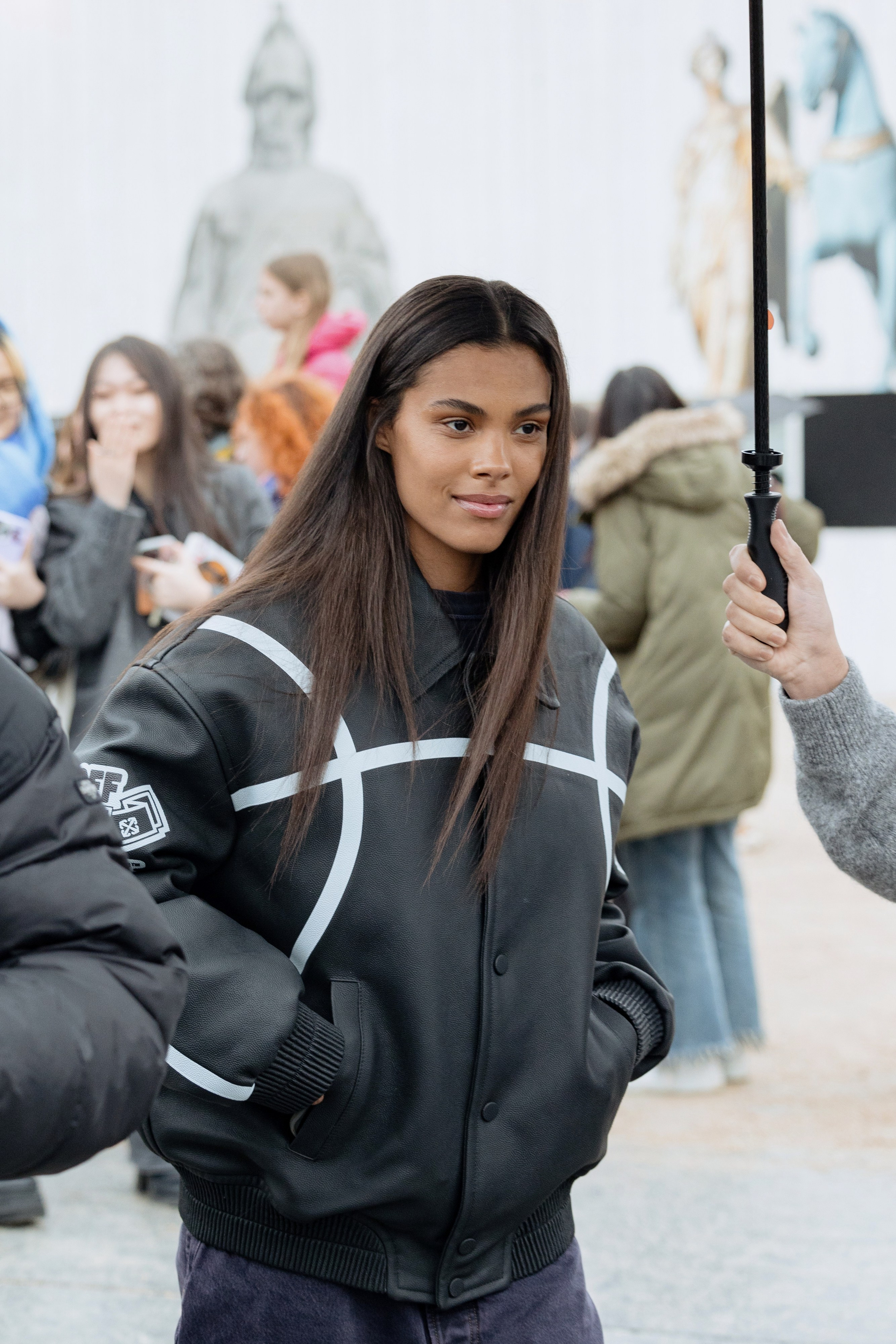 OFF WHITE PFW WOMENSWEAR FALL-WINTER 24/25. Photographer in Milan Ivan Goncharov