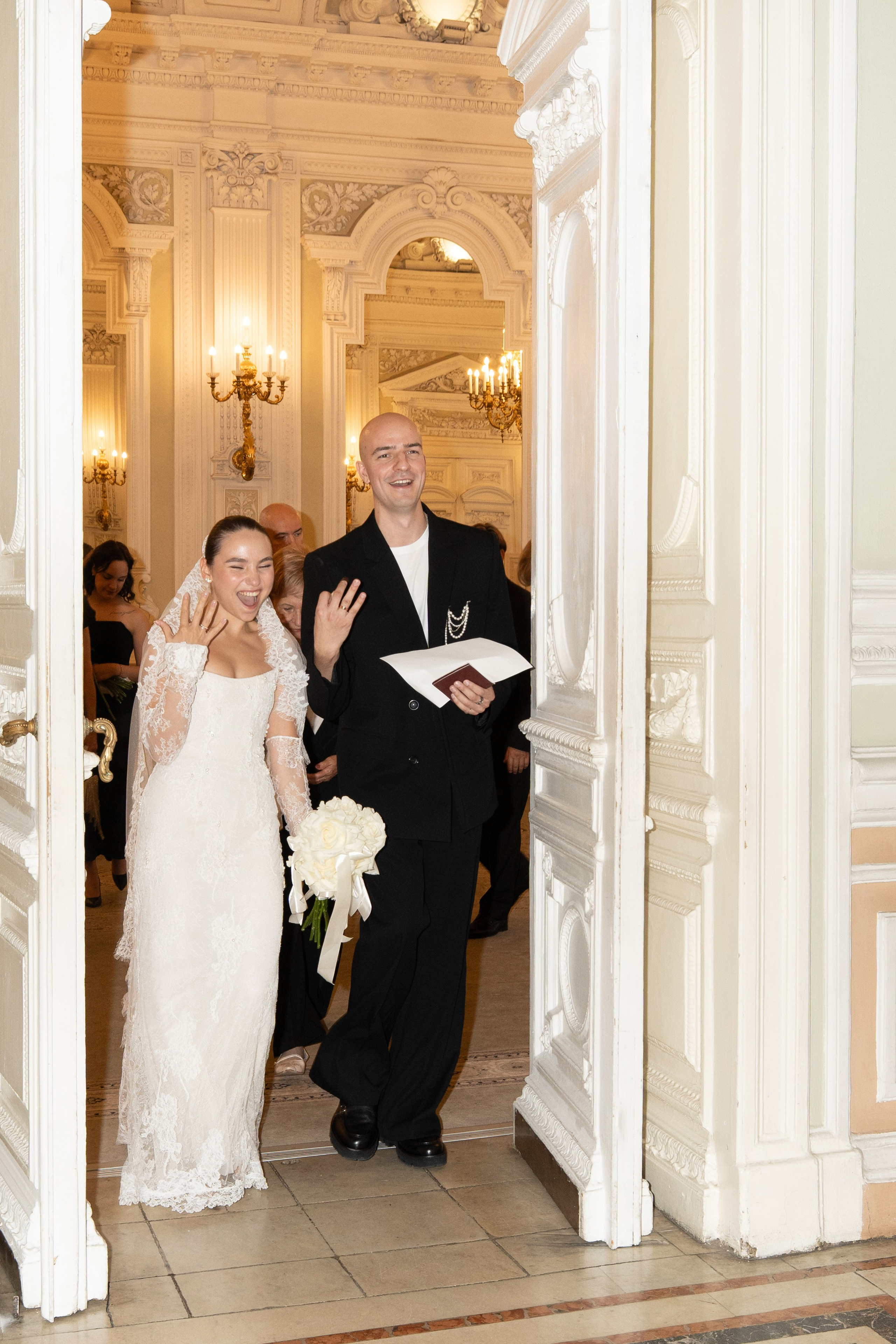 Вова и Лиза. Питер. Гранд Отель Европа, 1 дворец бракосочетания и особняк Мясникова. Свадебный фотограф Катерина Чулкова