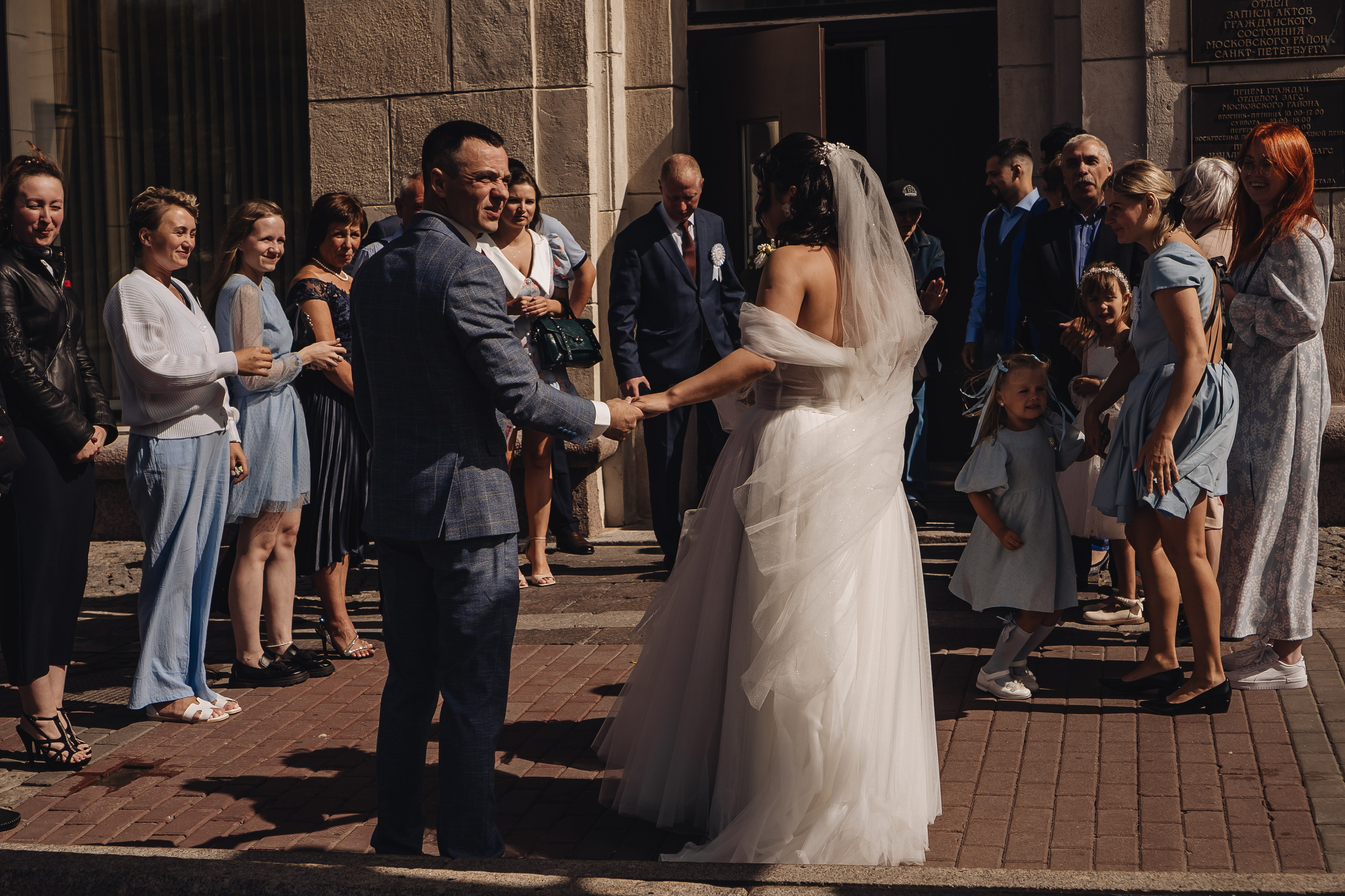 СВАДЕБНАЯ СЬЕМКА В ЗАГСЕ НА МОСКОВСКОМ ПРОСПЕКТЕ. Профессиональный фотограф, Санкт-Петербург — Виктория Богомолова
