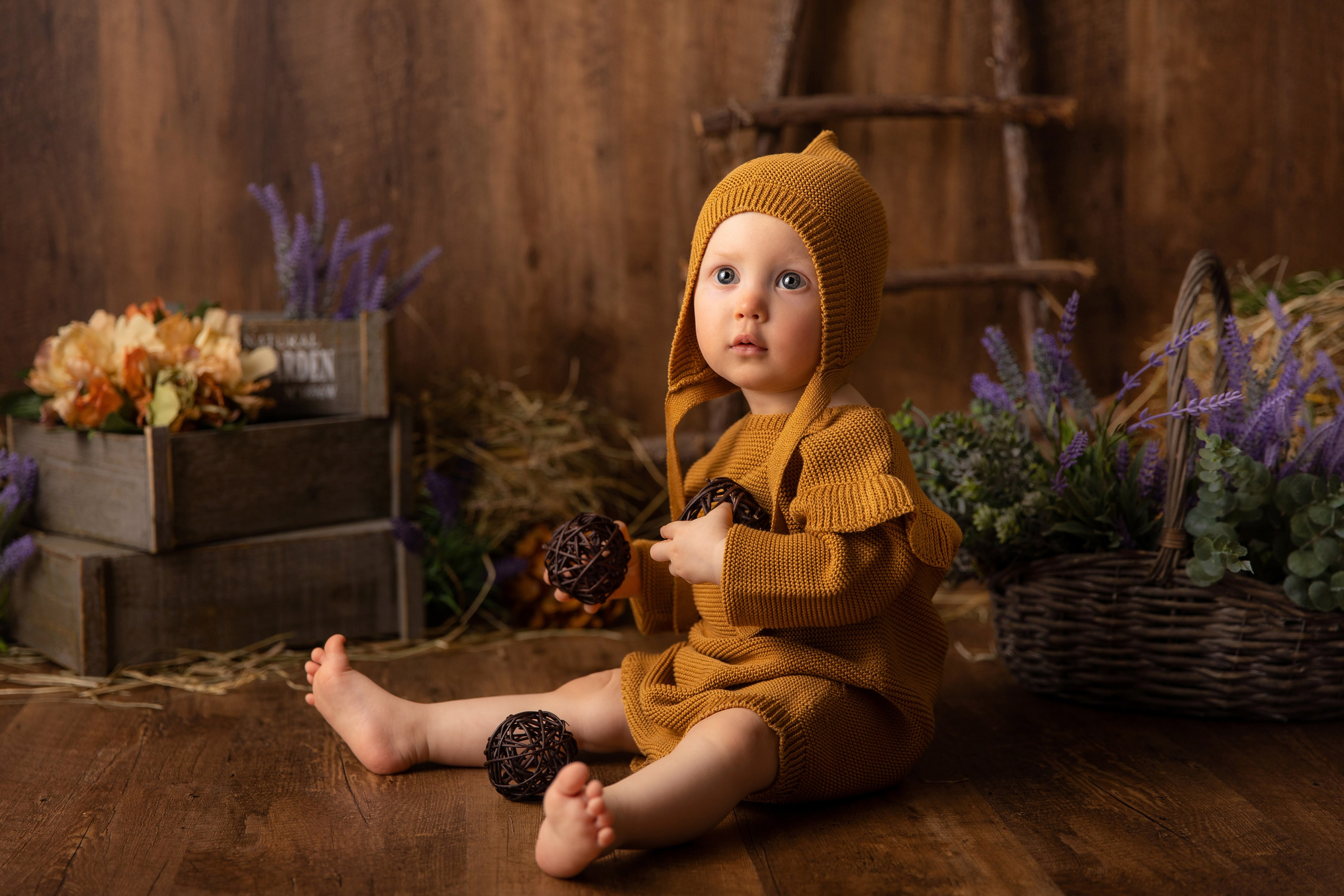 Годик. Фотограф новорожденных, семейный фотограф в Санкт-Петербурге