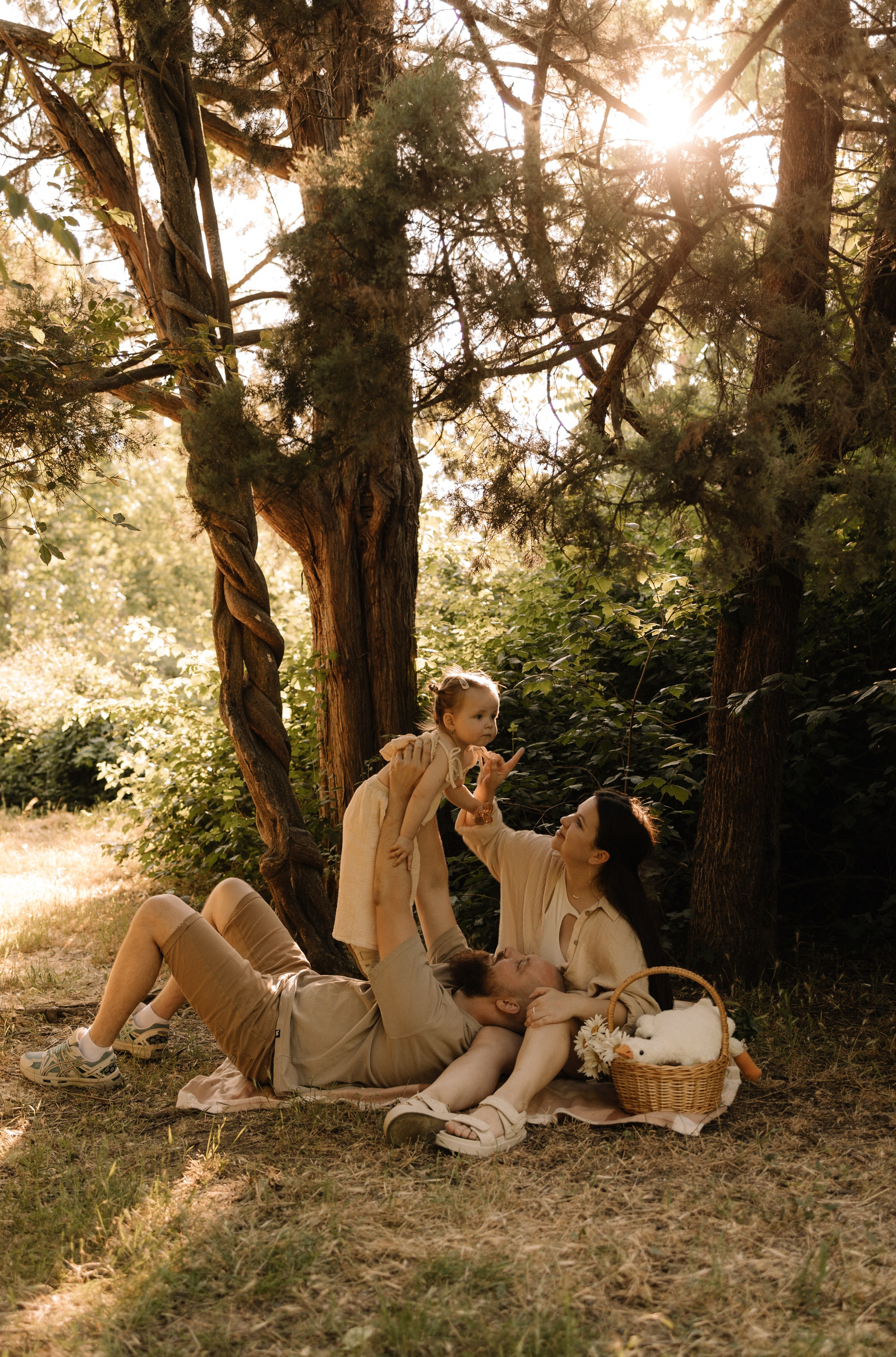 К двум годам Машули — дендрарий. Семейный фотограф в Краснодаре Храмова Анна