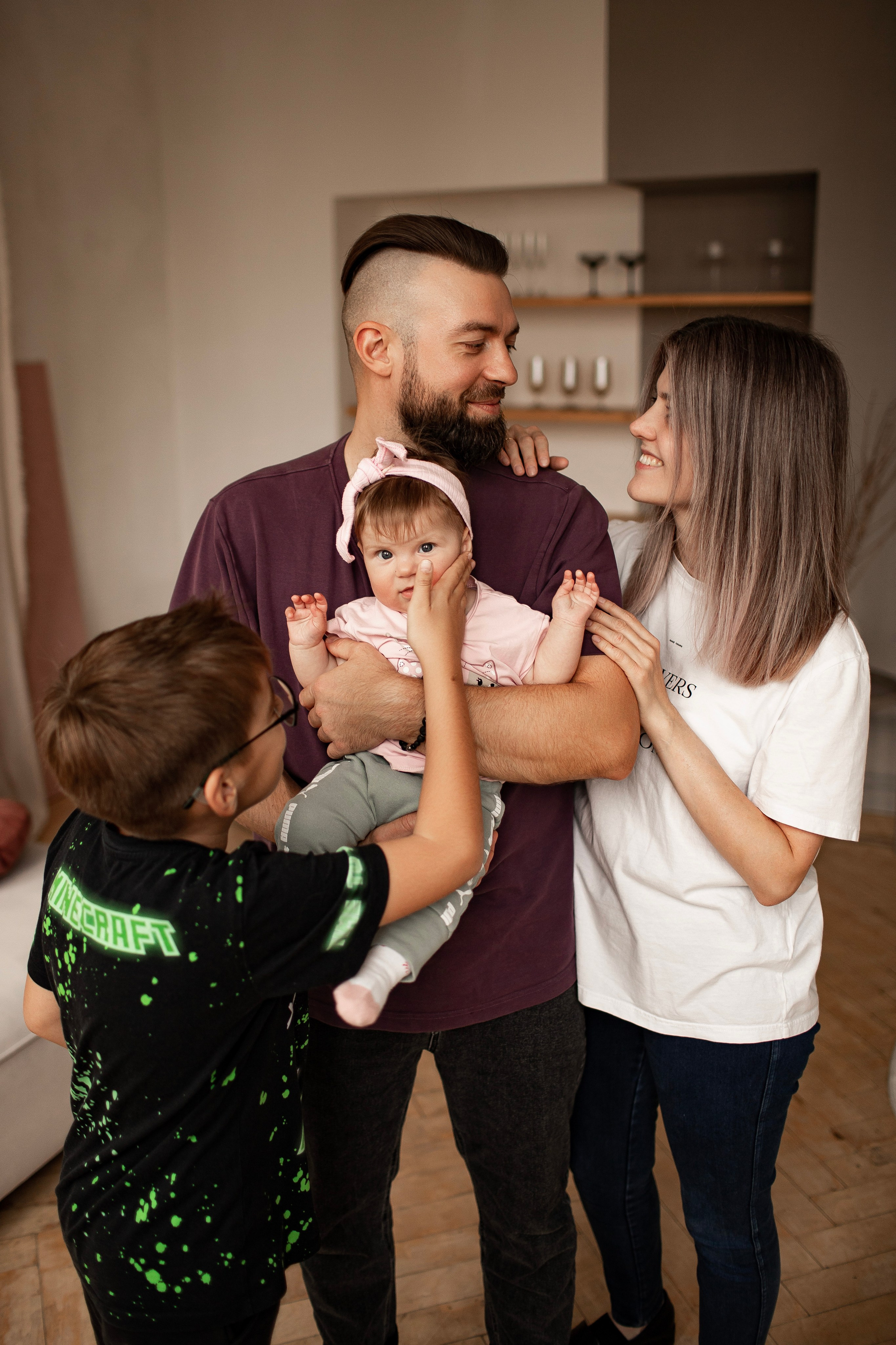 Леонид с семъей. Семейная съемка — это красивый способ признаться своей семье в любви