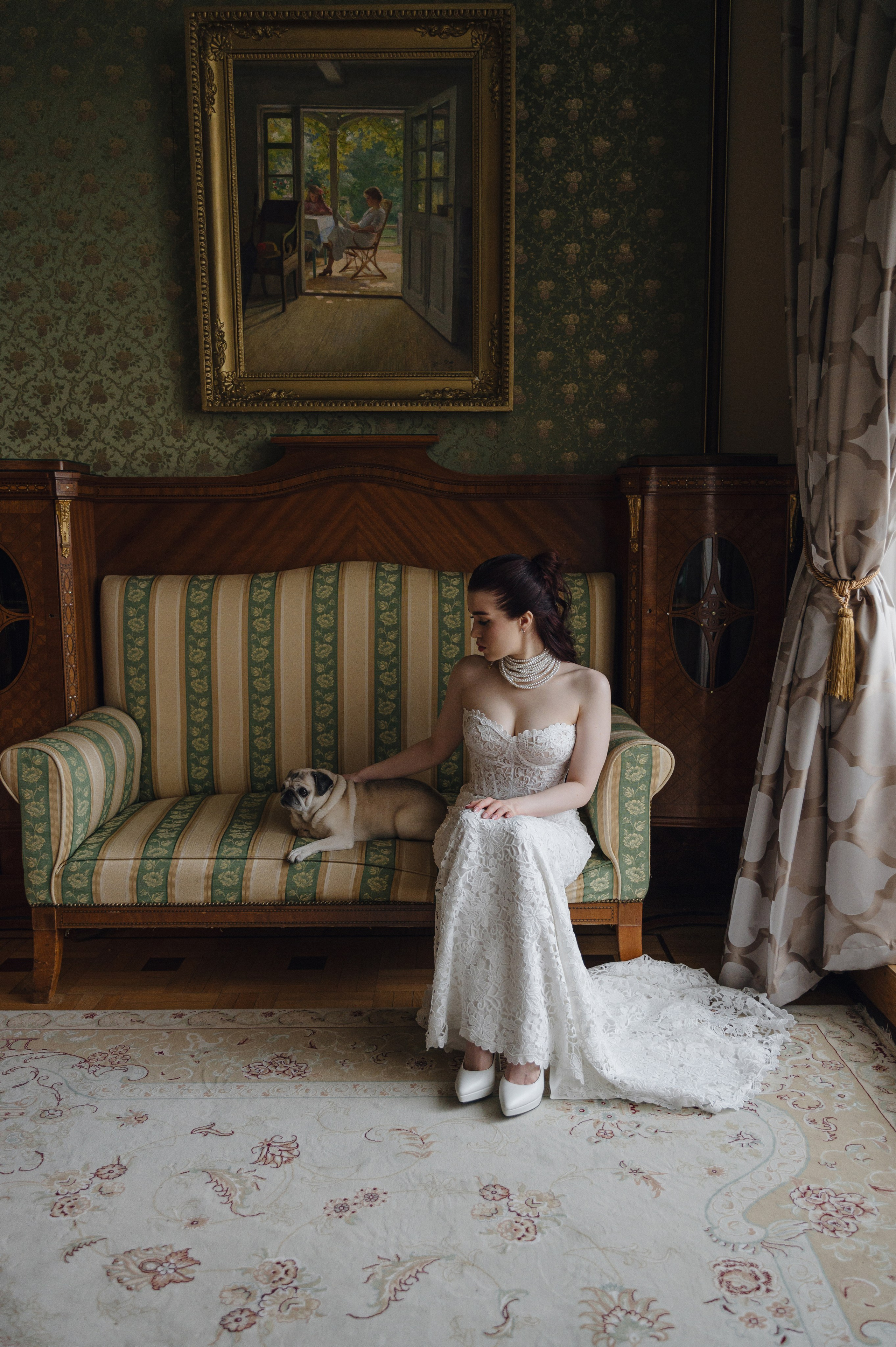 Денис и Анастасия. Метрополь и Особняк Спиридонова. Свадебный фотограф Москва и Санкт-Петербург. Анастасия Чудина