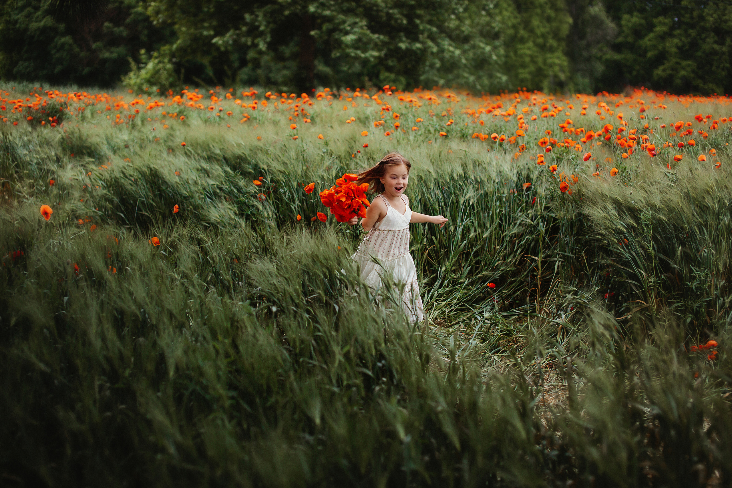 Фотосессия в маковом поле. Свадебный и семейный фотограф/видеограф в Краснодаре Наталья Осинская