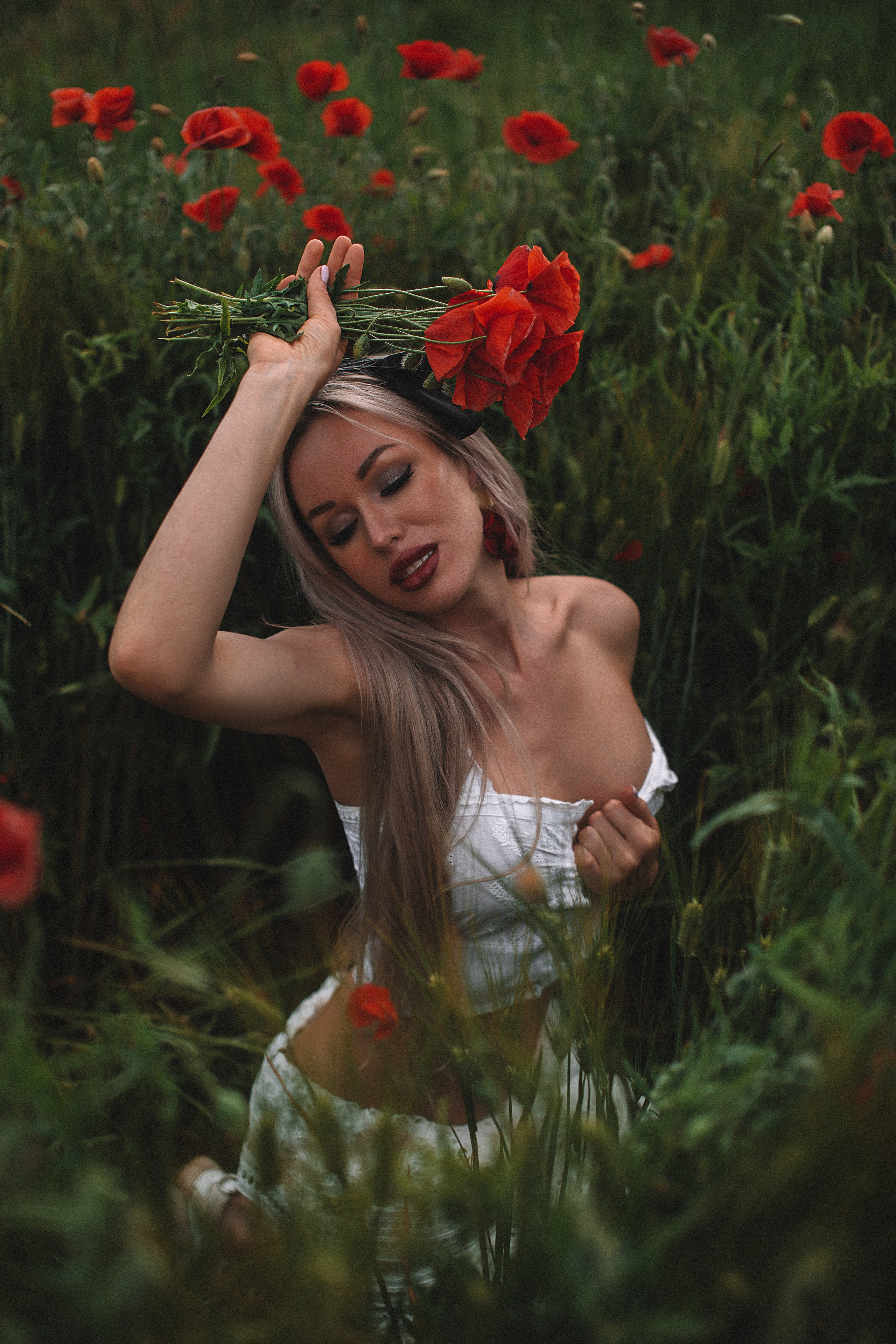 Фотосессия в маках. Свадебный и семейный фотограф/видеограф в Краснодаре Наталья Осинская