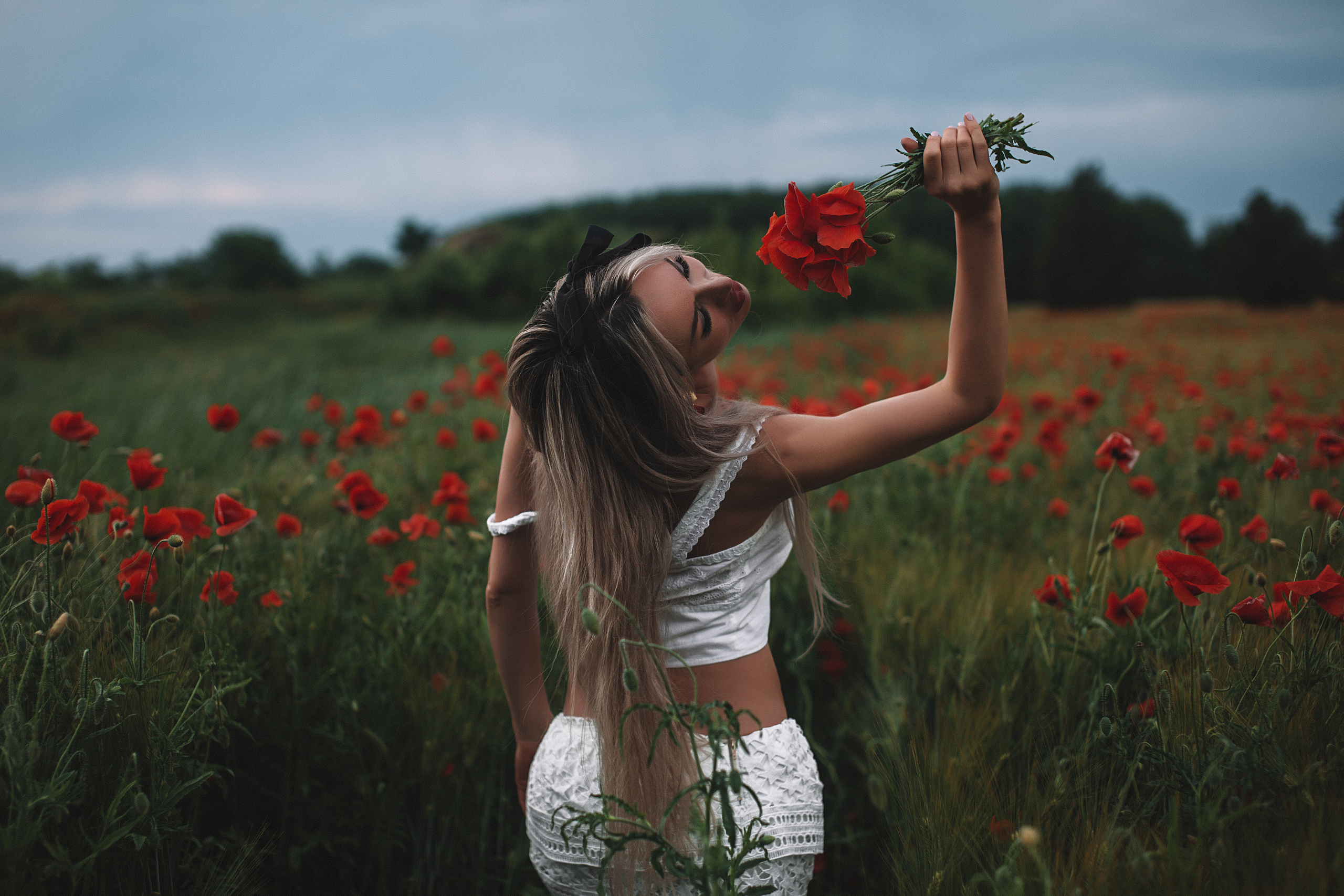 Фотосессия в маках. Свадебный и семейный фотограф/видеограф в Краснодаре Наталья Осинская