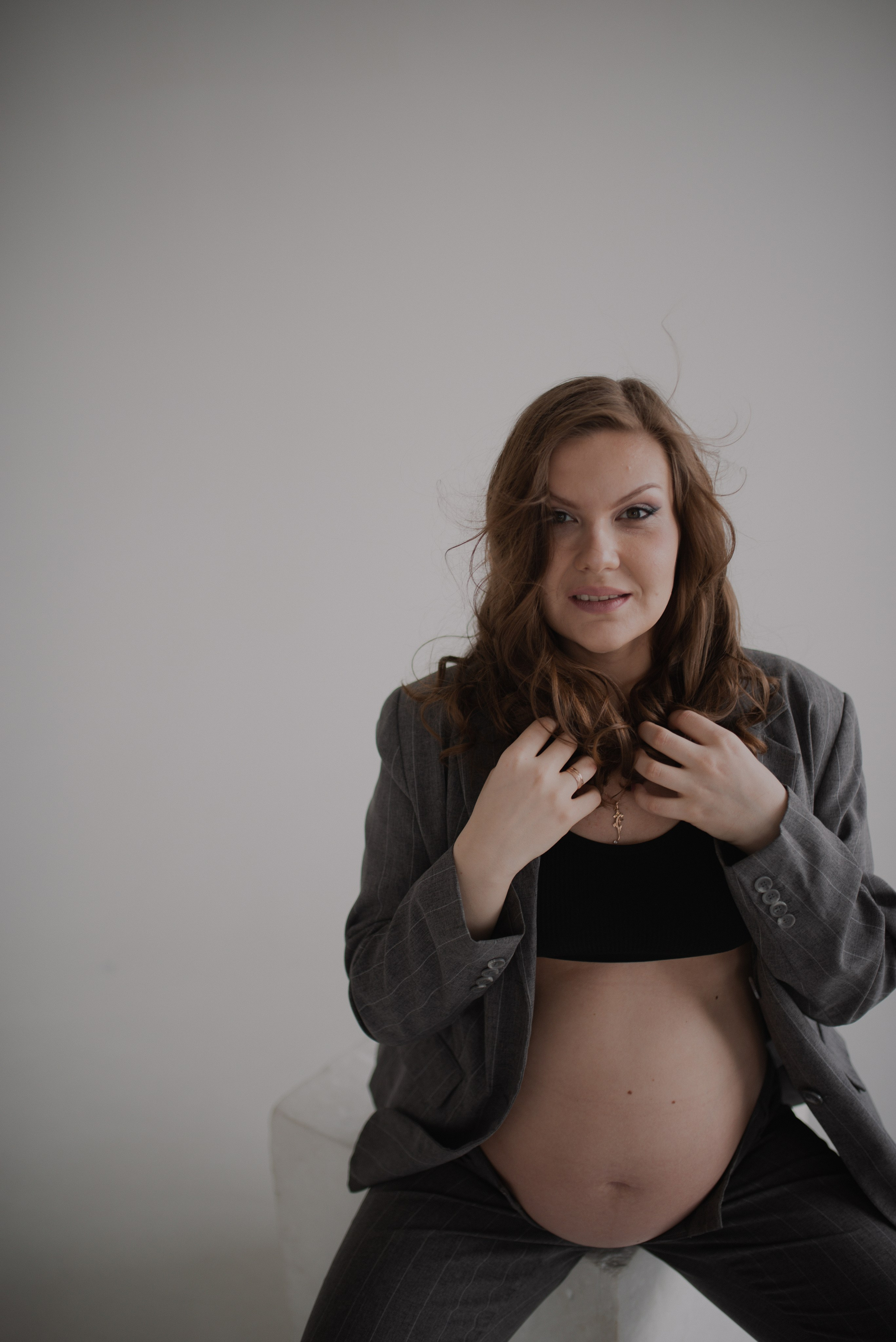 Фотосессия беременности в студии Бутово. Семейная фотосессия Бутово Москва фотограф Алина Морщагина