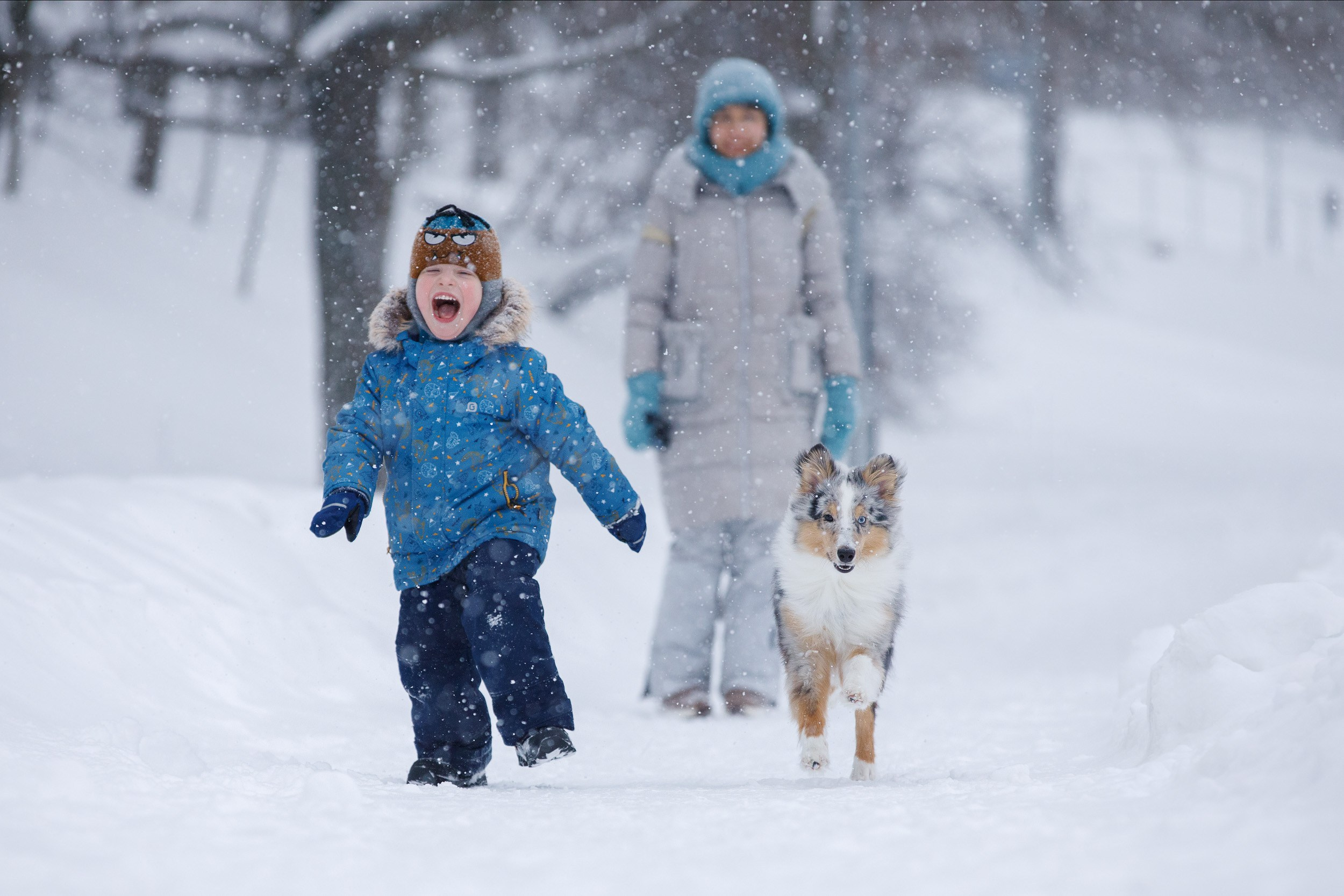 Съёмка ребенка и щенка. Фотограф-анималист в Москве и Московской области Татьяна Фролова
