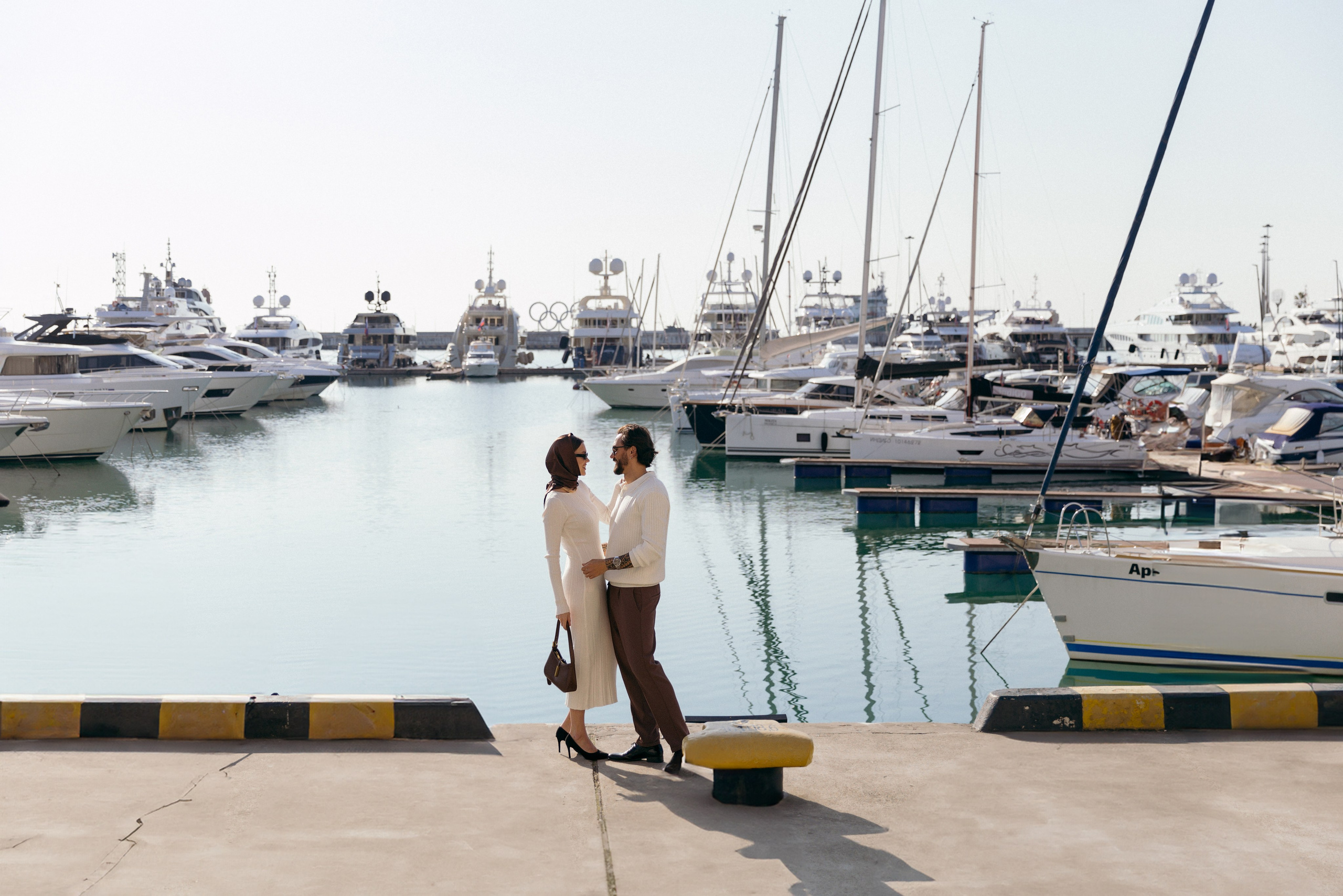 Морской порт в Сочи 12/02/2025. Свадебный  и семейный фотограф в Краснодаре