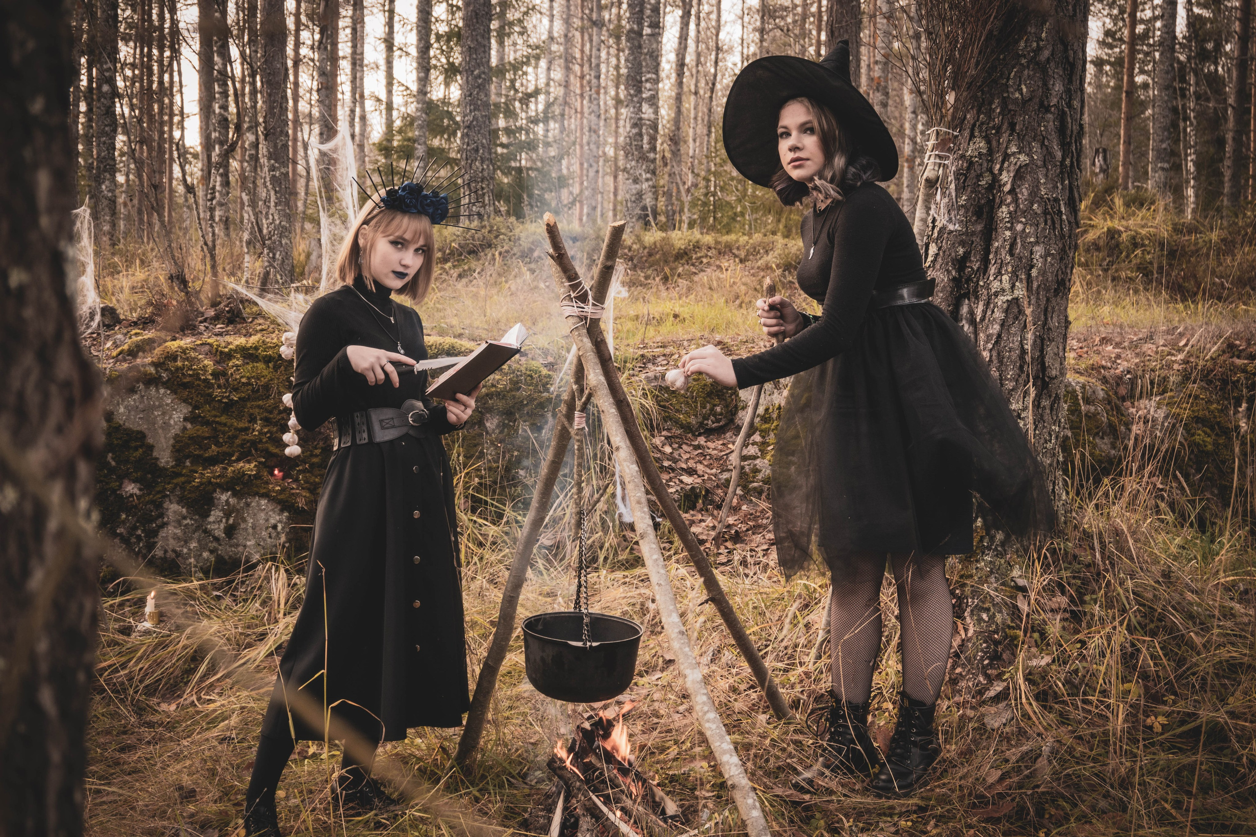 Ведьмочки. Фотограф Екатерина Шишкина. Питкяранта. Карелия