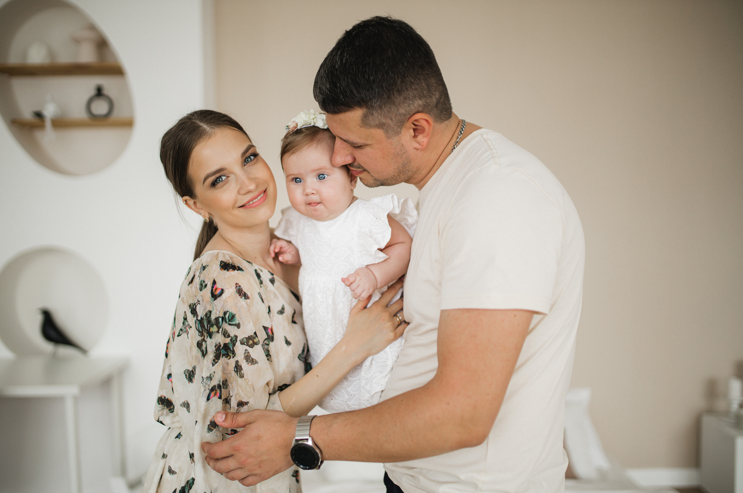 Лиза Максим и Алиса 6 мес. Семейный и свадебный фотограф в Екатеринбурге Орлова Ирина