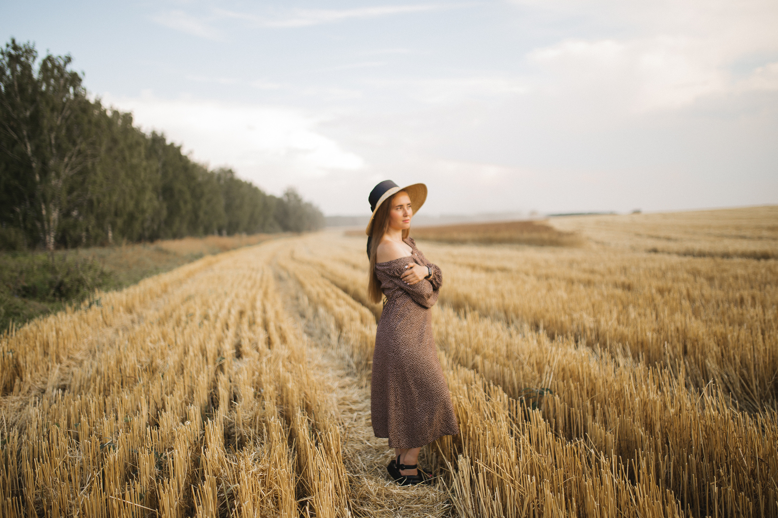 Вика Саша Алиса поле. Семейный и свадебный фотограф в Екатеринбурге Орлова Ирина