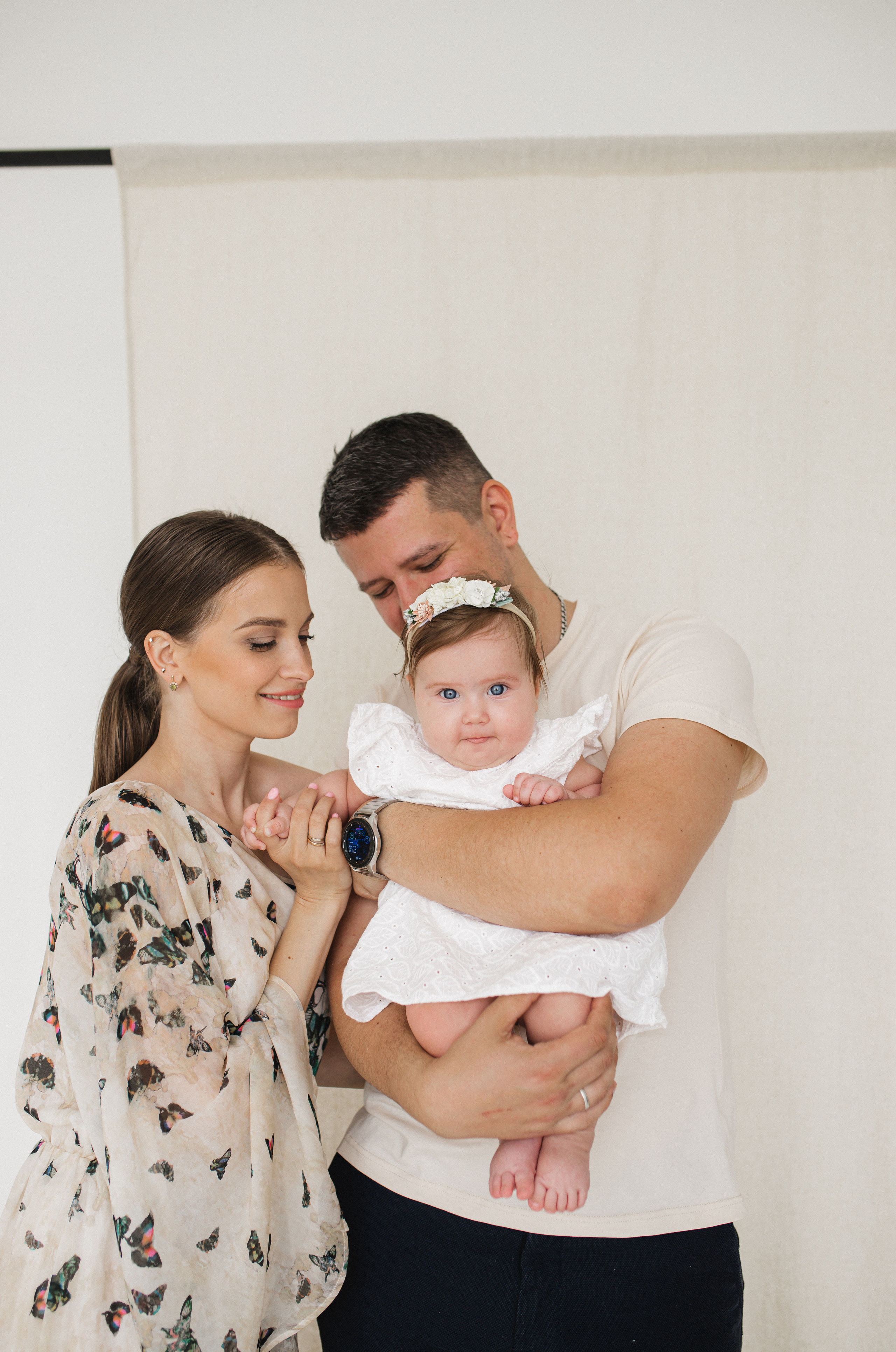 Лиза Максим и Алиса 6 мес. Семейный и свадебный фотограф в Екатеринбурге Орлова Ирина