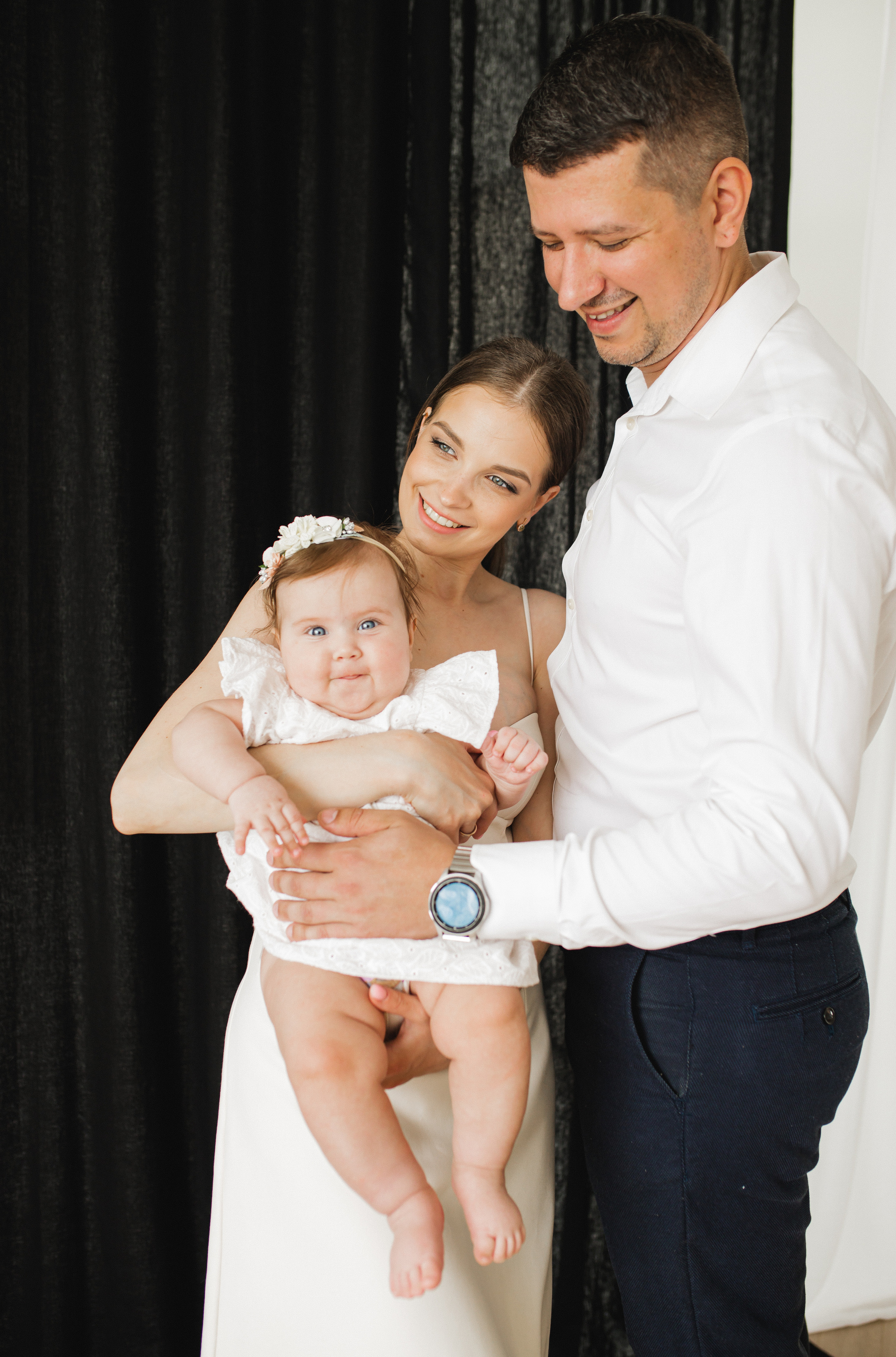 Лиза Максим и Алиса 6 мес. Семейный и свадебный фотограф в Екатеринбурге Орлова Ирина