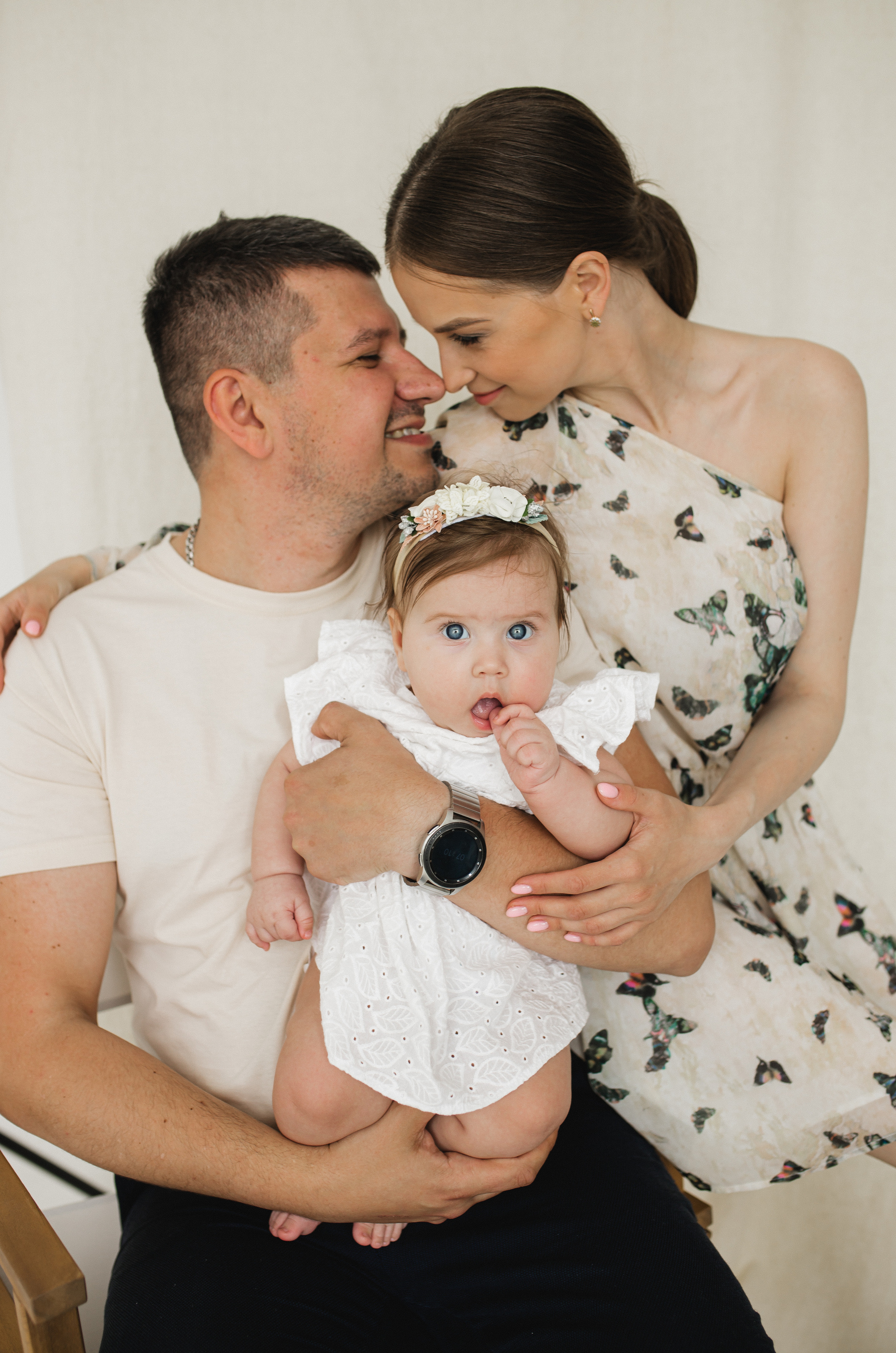 Лиза Максим и Алиса 6 мес. Семейный и свадебный фотограф в Екатеринбурге Орлова Ирина