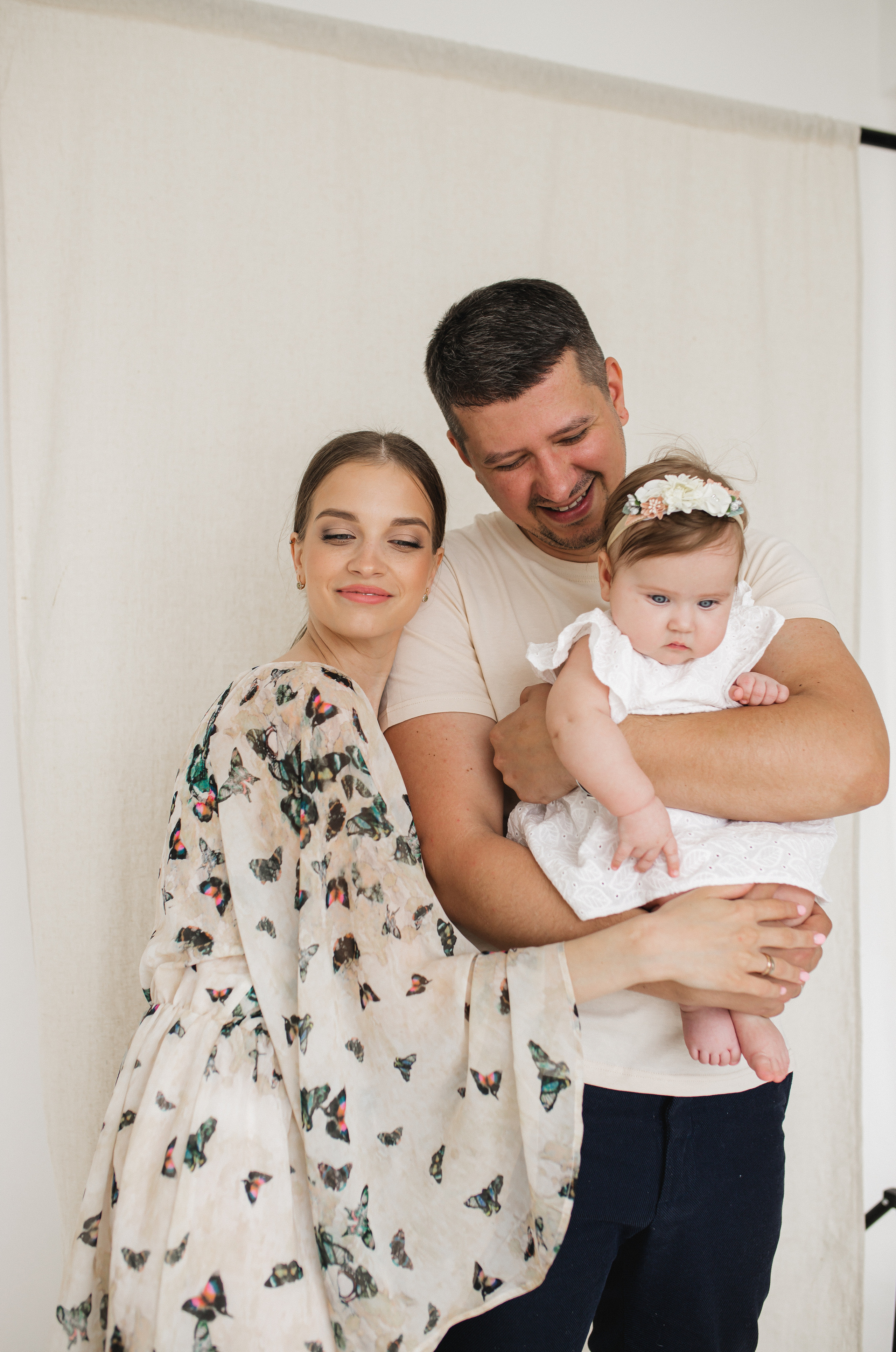 Лиза Максим и Алиса 6 мес. Семейный и свадебный фотограф в Екатеринбурге Орлова Ирина