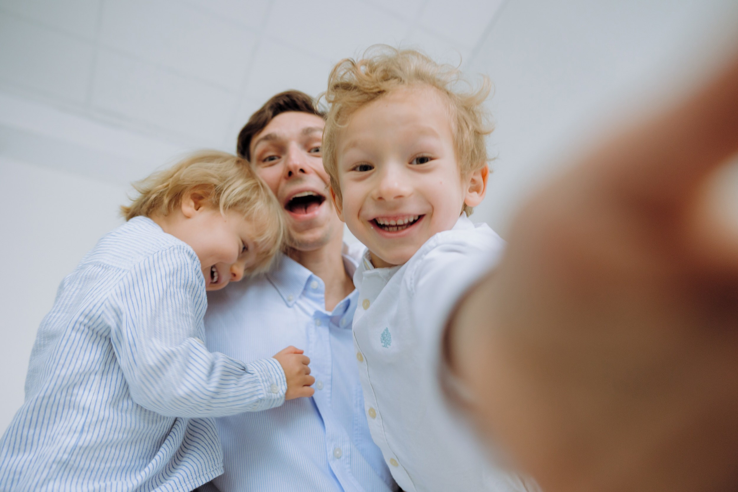 Веселая, студийная. Семейная и детская фотография в Москве