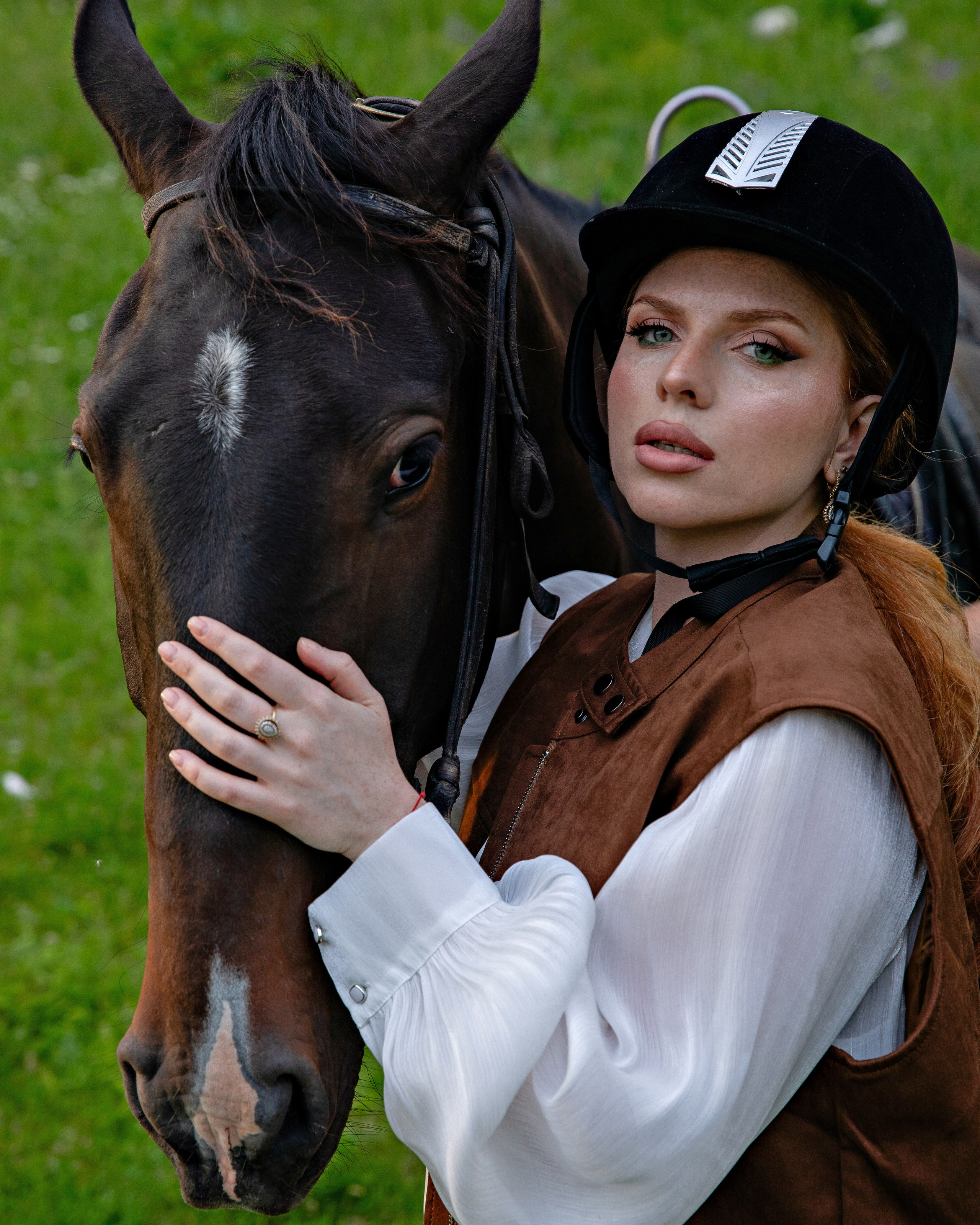 Фотосессия в конном клубе на лошадях. Фотограф в Кисловодске Юлия Федоренко