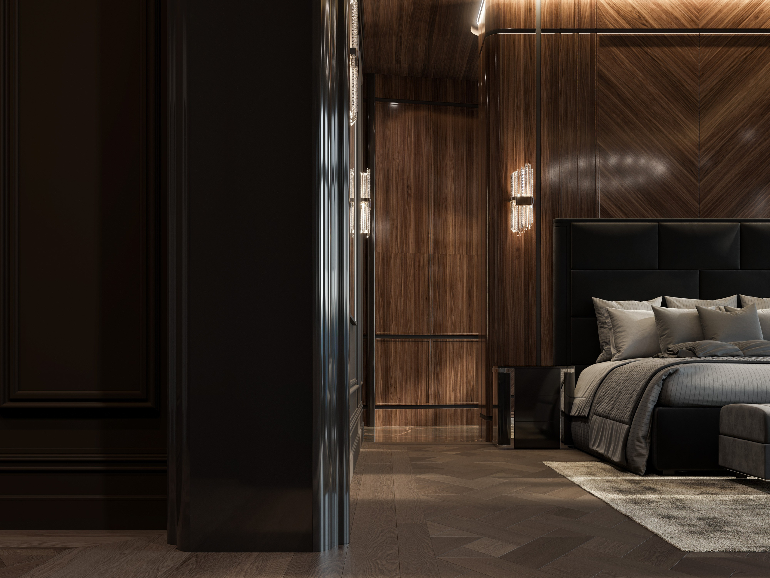 Классика и Современность: 3D Визуализации Особняка с Высокими Потолками. Визуализатор интерьера в Москве | Брагин Кирилл