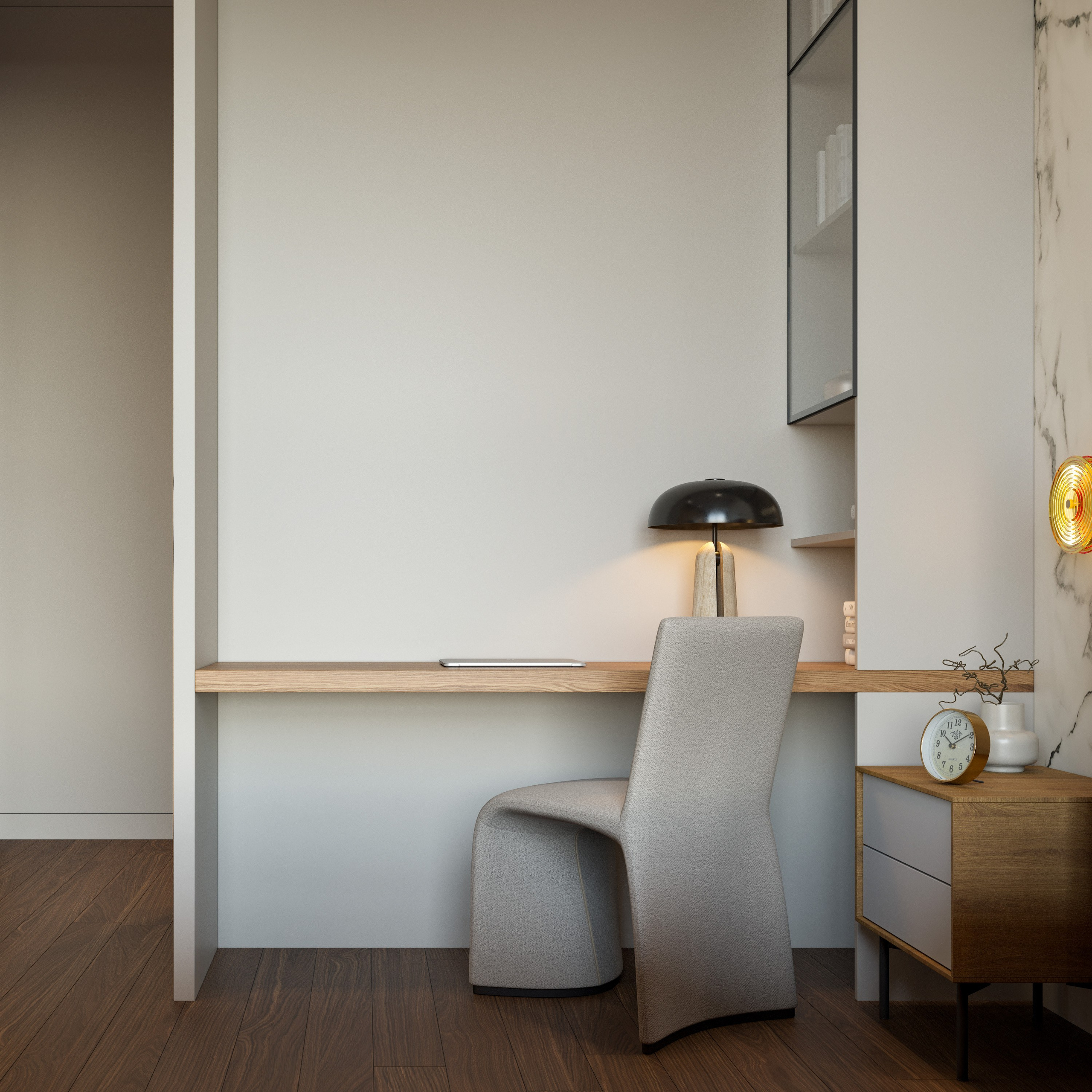 3D Визуализация Квартиры с Панорамными Окнами| Минимализм. Визуализатор интерьера в Москве | Брагин Кирилл