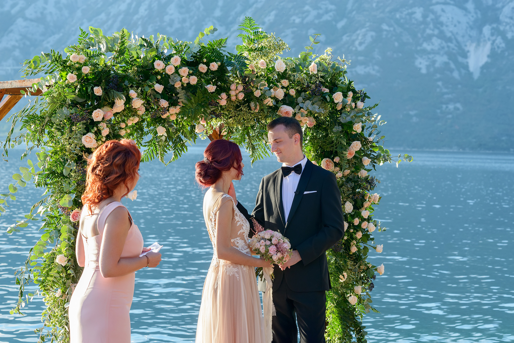 Свадебная церемония в Черногории