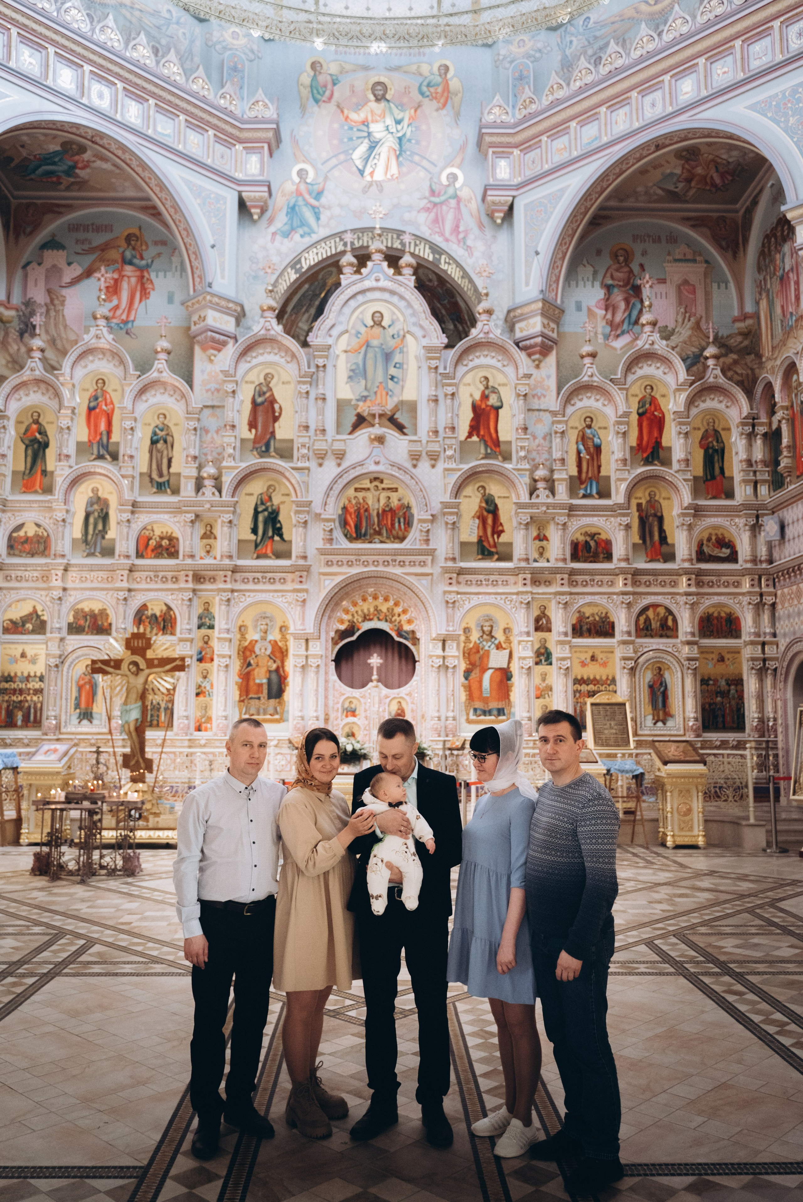 Крещение Кирилла (Храм всех святых). Семейный фотограф в Минске Дарья Дреко